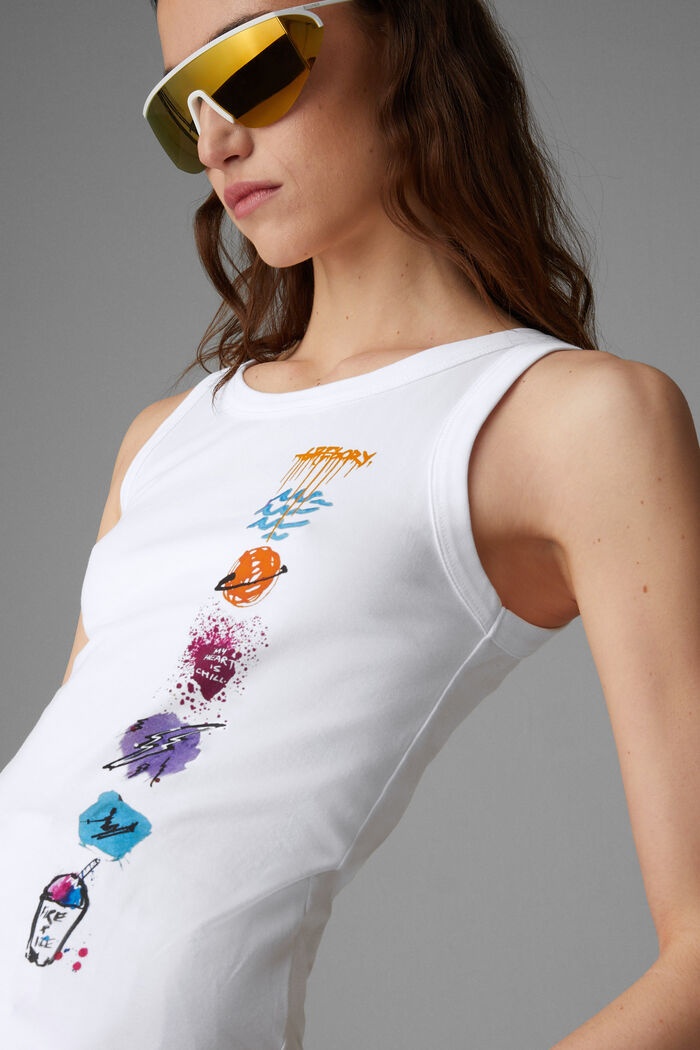 Allis Tank top in White - 4