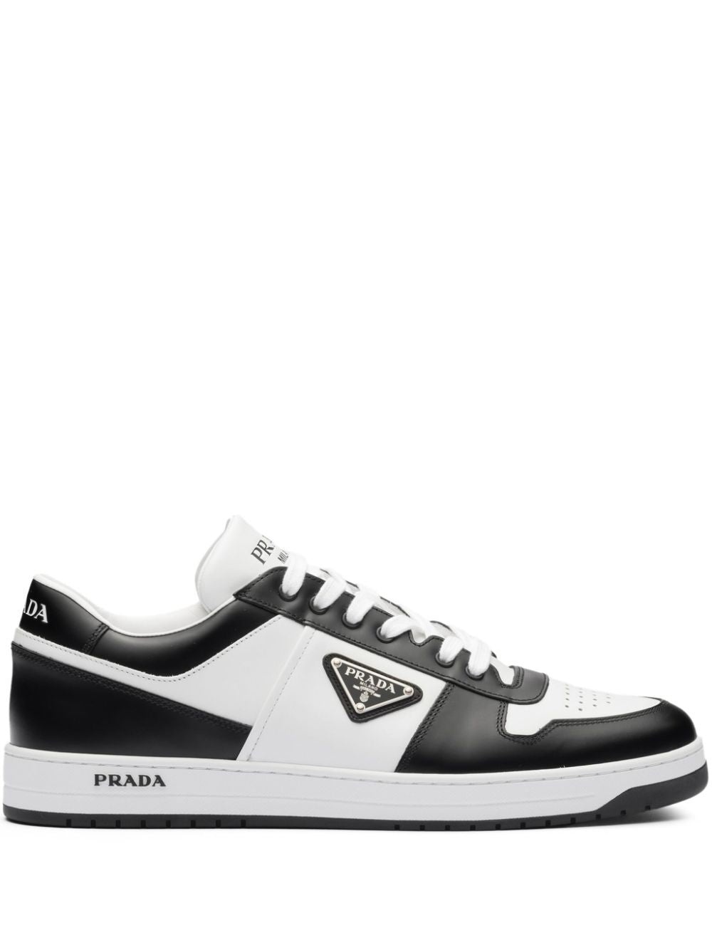 Prada Men Two-Tone Downtown Sneakers - 1