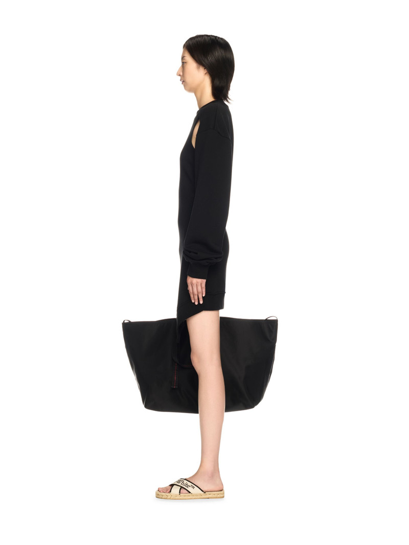 Off-White Black Stamp Bandana Dress outlook