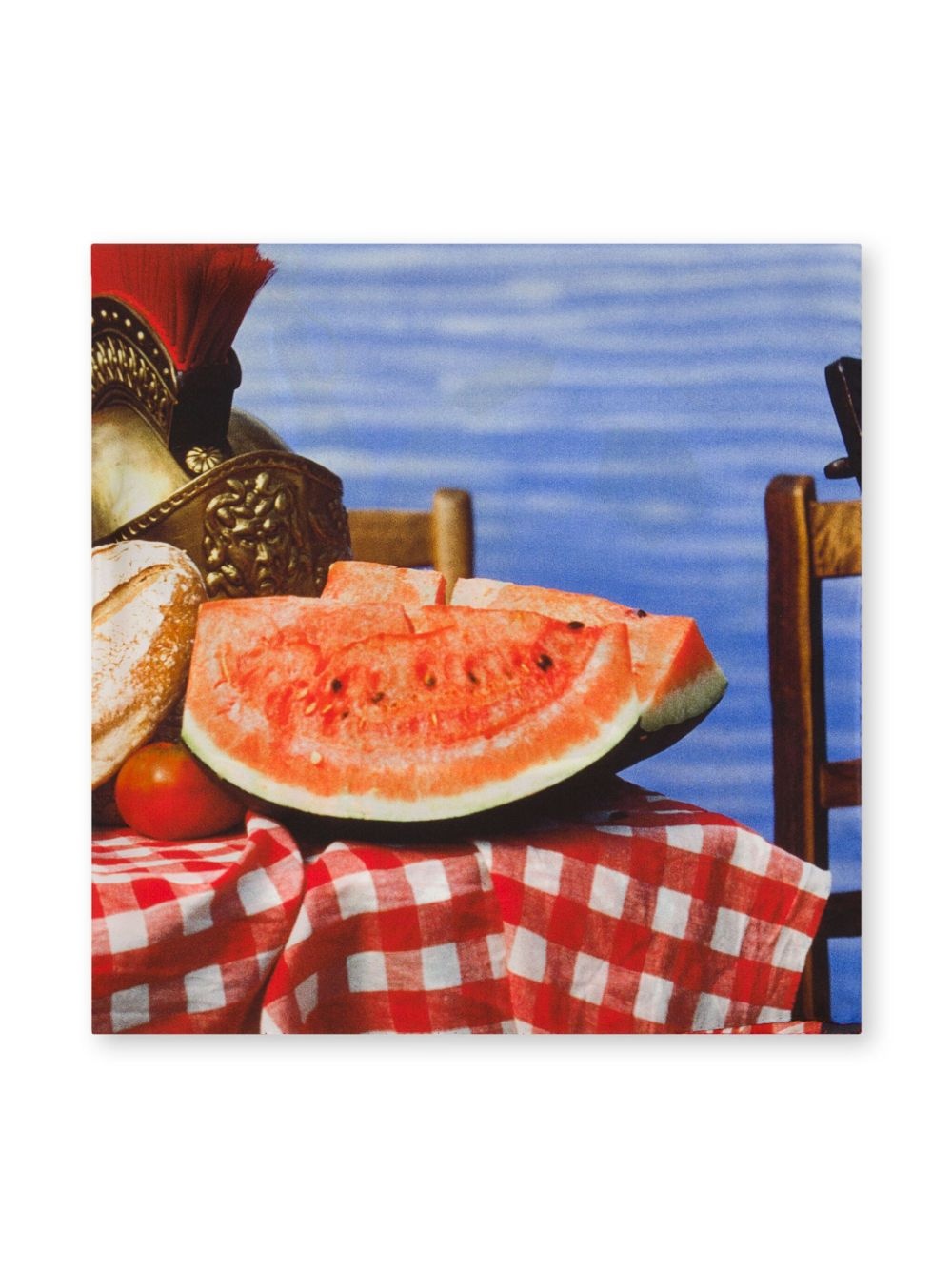 table-print scarf - 2