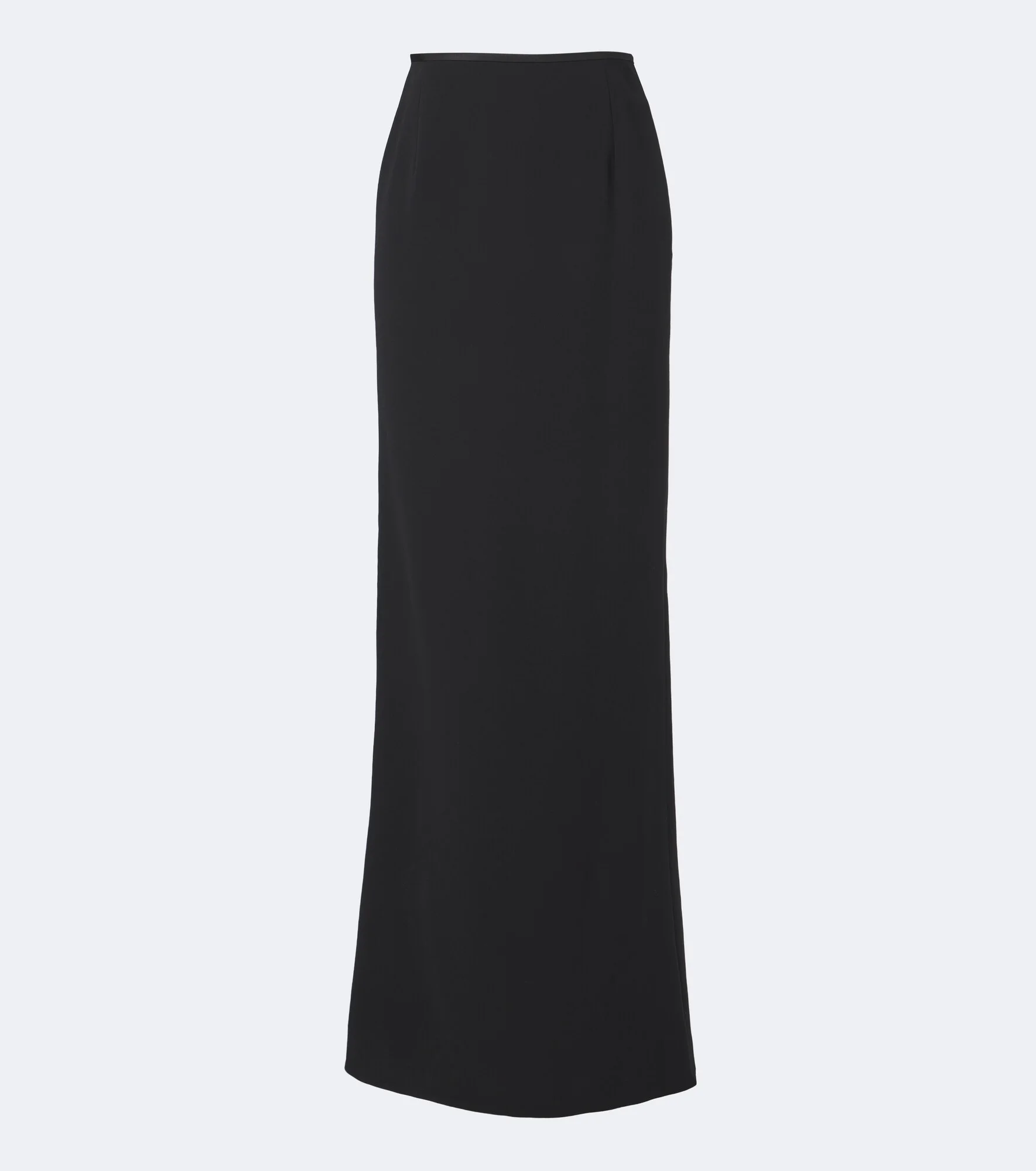 Silk crêpe maxi skirt - 1