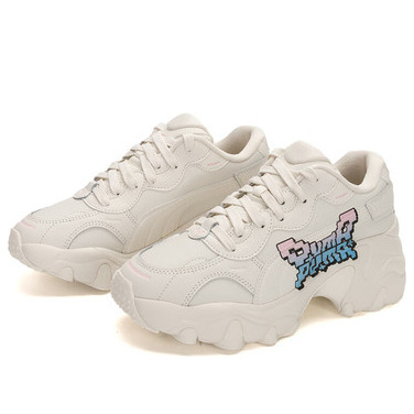 (WMNS) PUMA Pulsar Wedge Nostalgic 'Frosted Ivory Luminous' 400972-01 - 2
