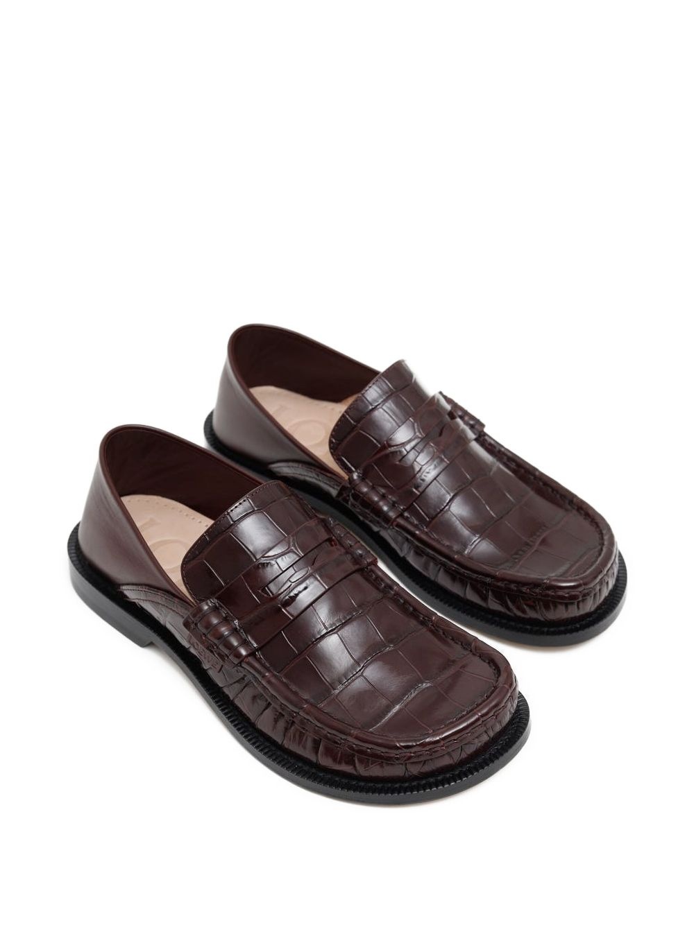 leather loafers - 2