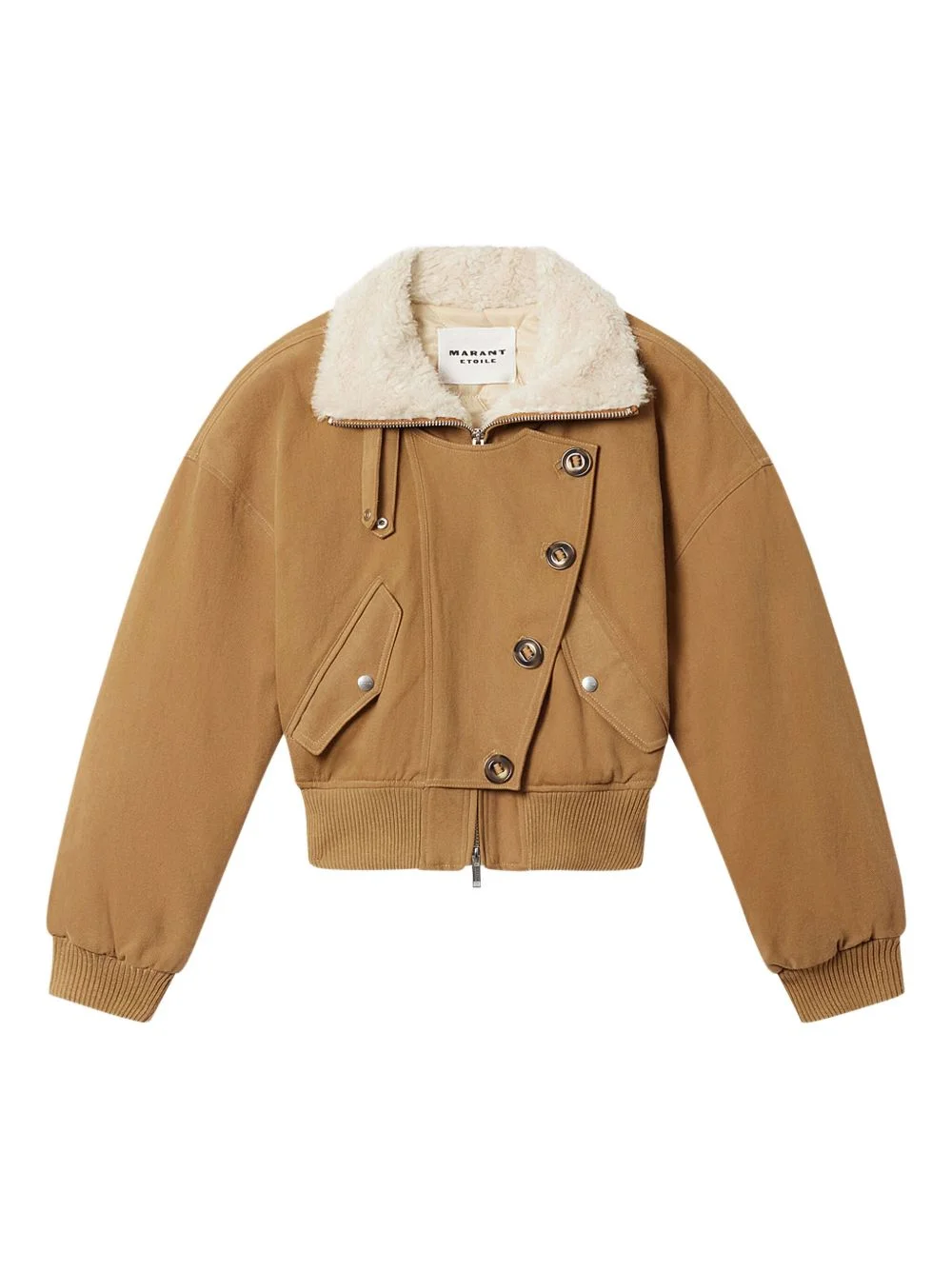 Oana buttoned collar jacket - 1