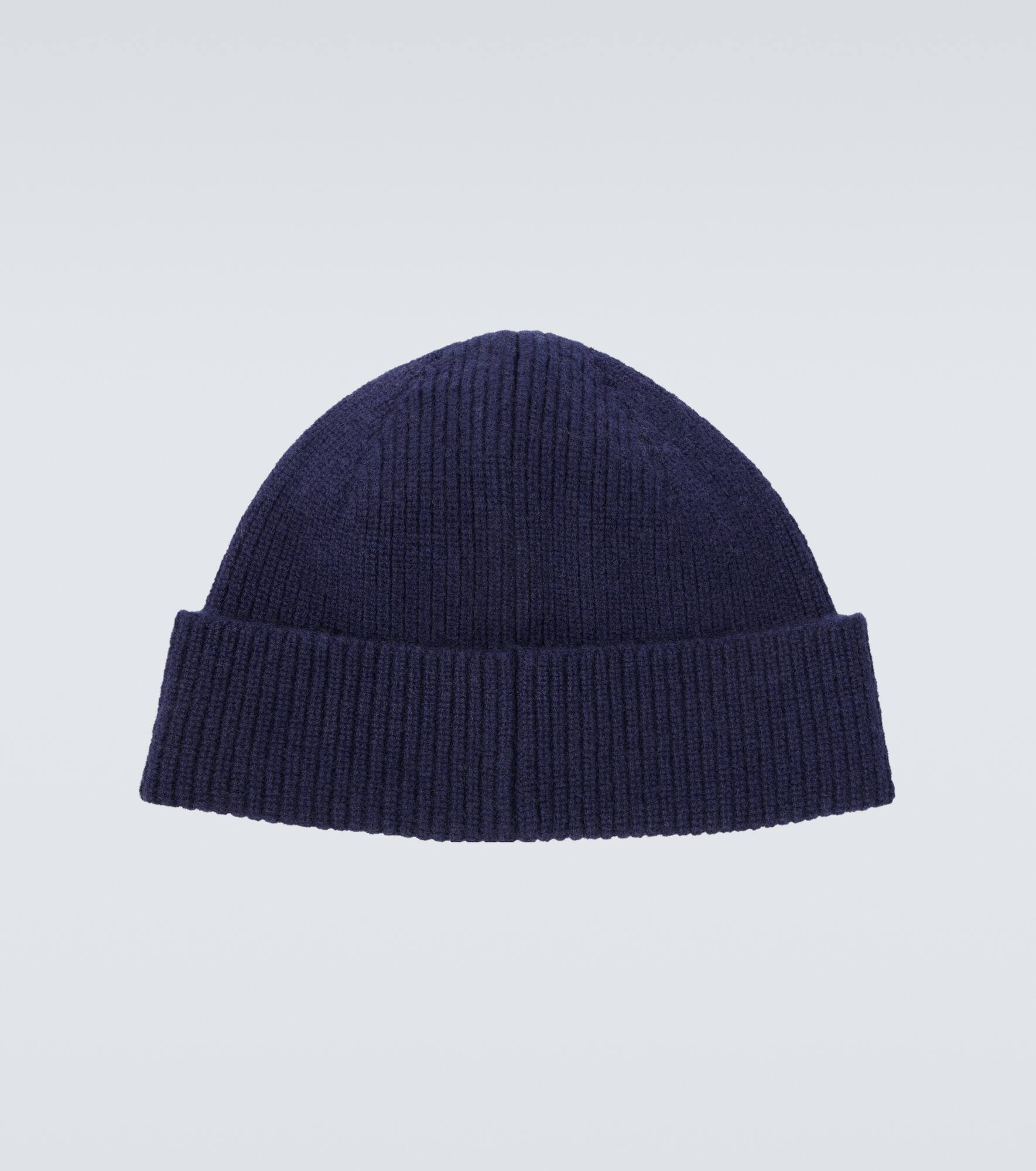 Ribbed-knit cashmere beanie - 4