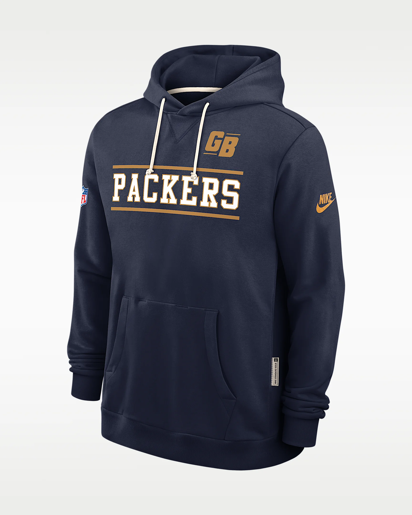 Green Bay Packers Alt Standard Issue Men's Nike Dri-FIT NFL Pullover Hoodie - 1