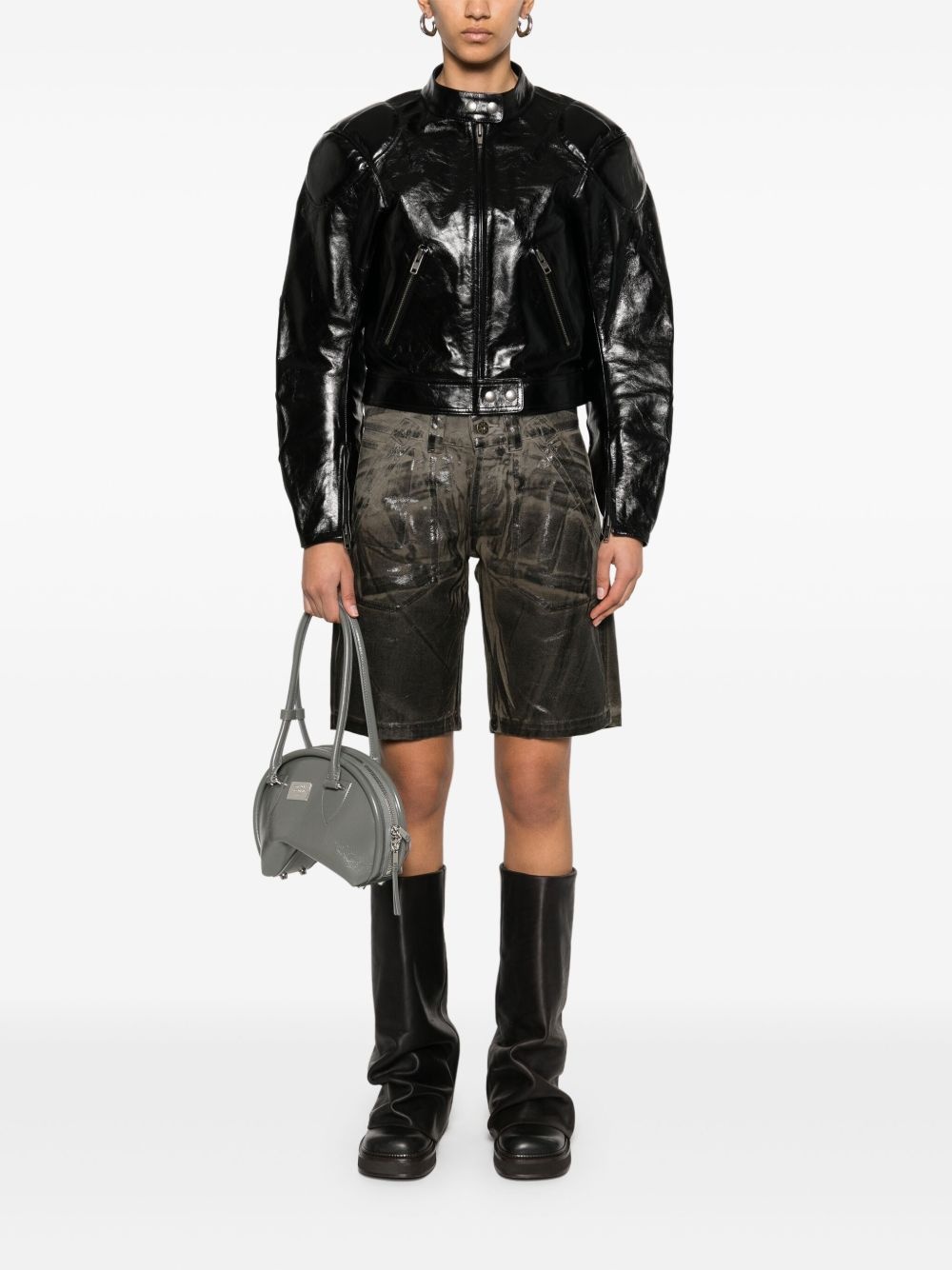 coated shorts - 2