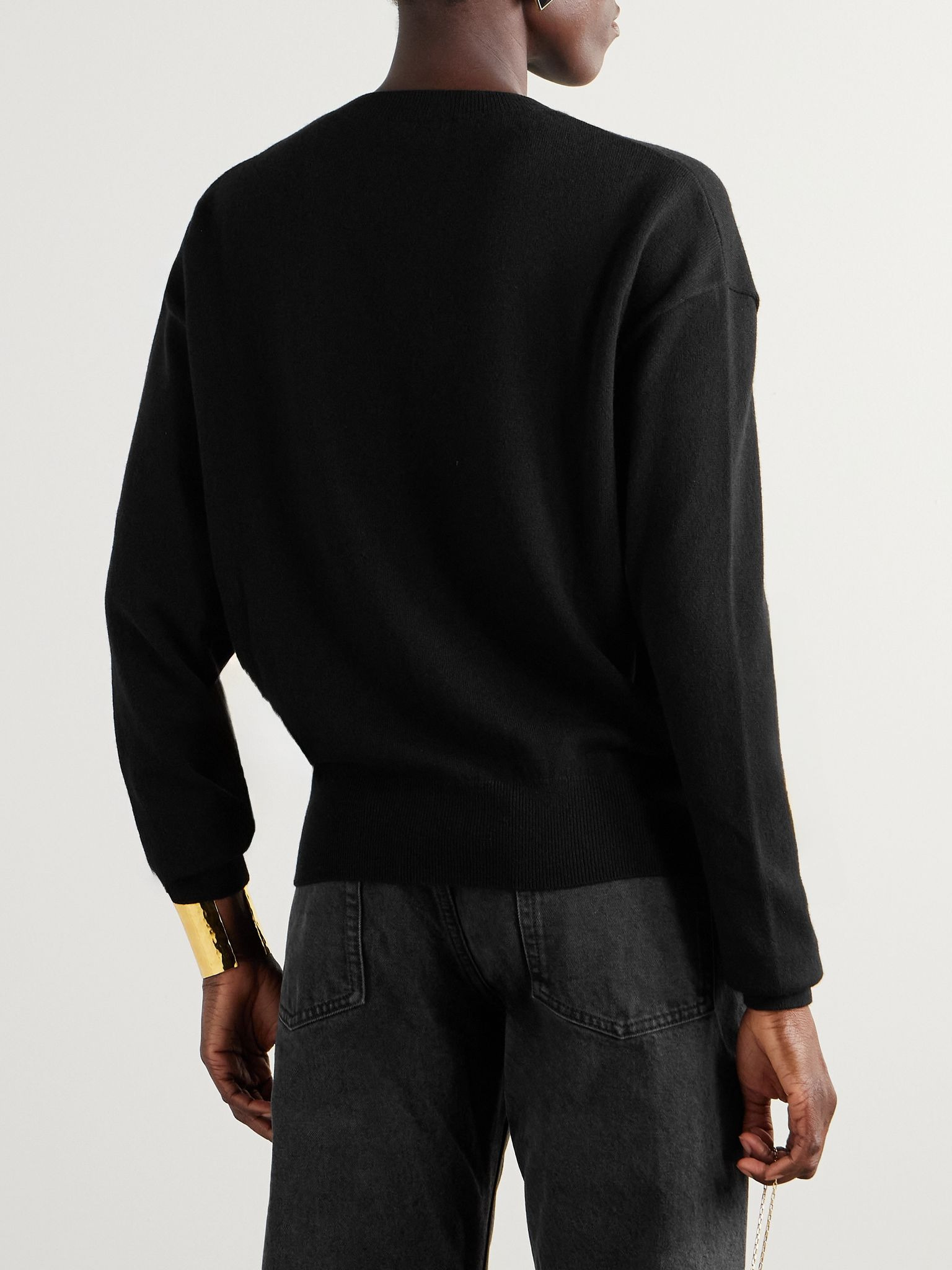 Cashmere sweater Black - 3