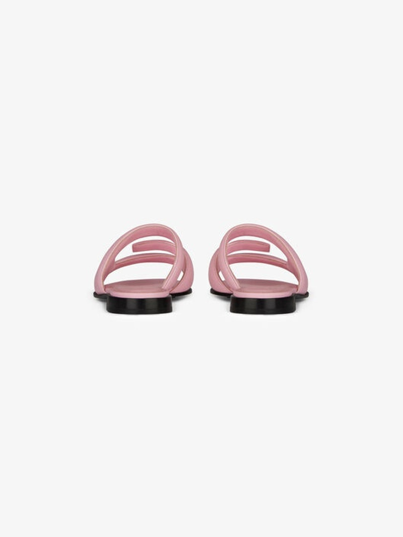 Givenchy G SANDALS IN LEATHER outlook