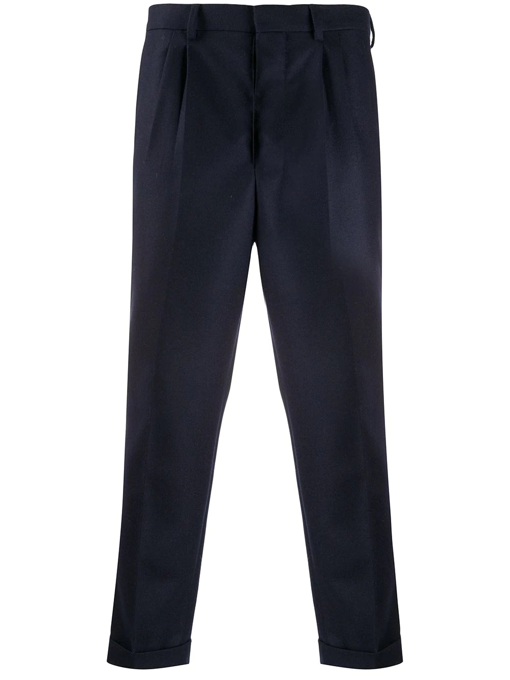 cropped tapered trousers - 1