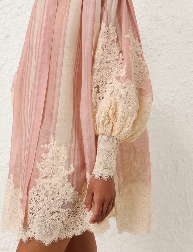 NATURA LACE EDGE TIE MINI 7