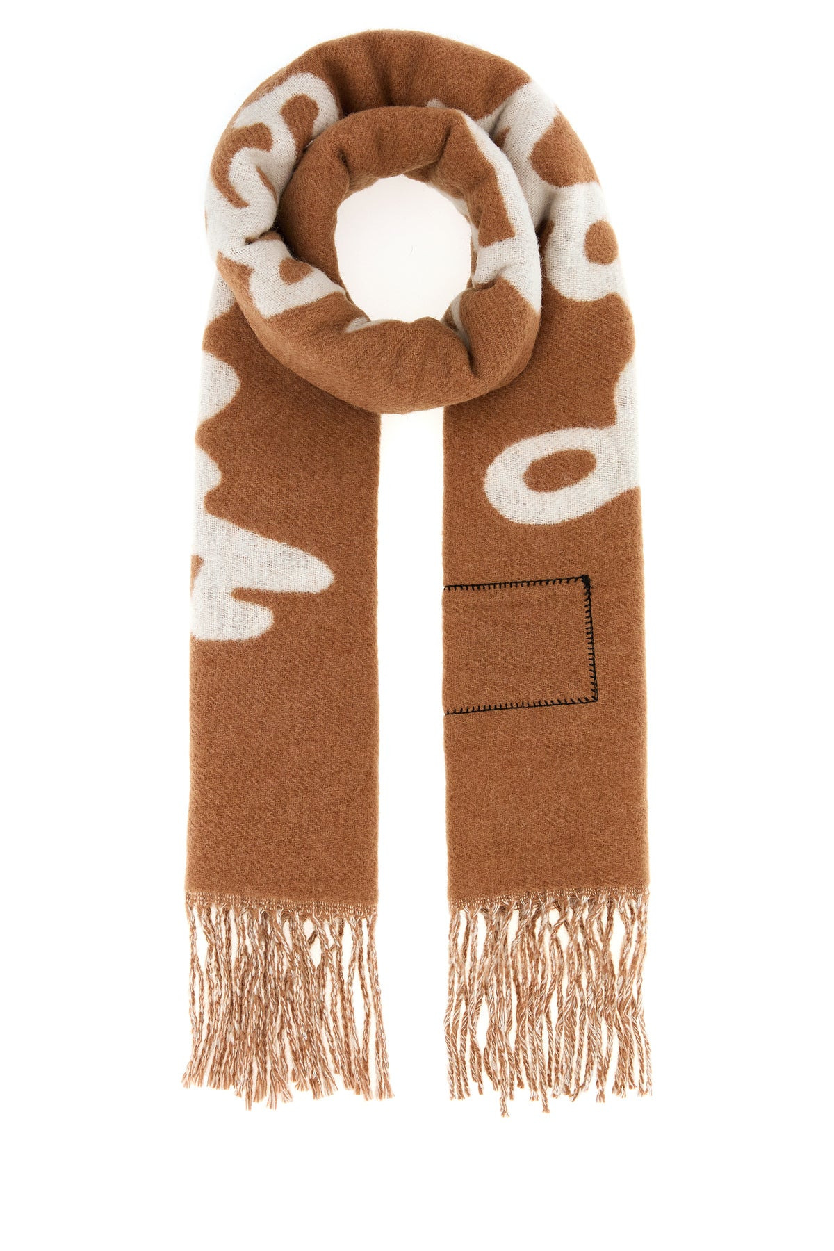 Copper wool scarf - 1