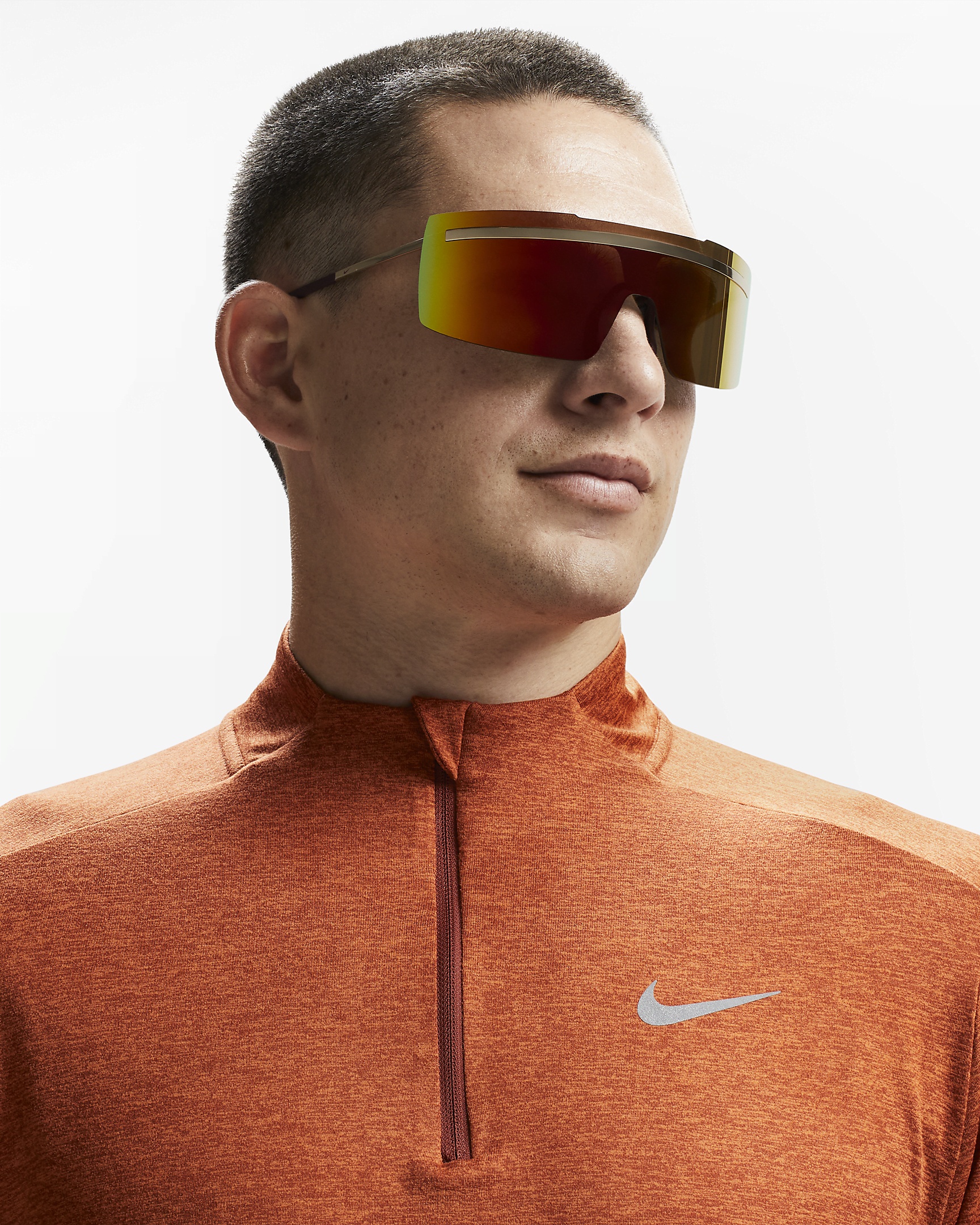 Nike Unisex Echo Shield Mirrored Sunglasses - 1
