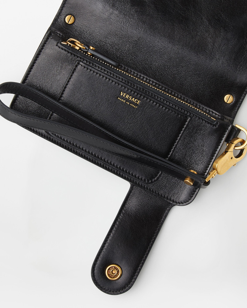 VERSACE Emblème Long Leather Wallet outlook