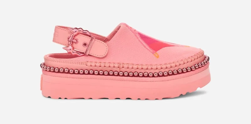 ® CS Flamingo Clog Knit/Recycled Materials Clogs Slippers in Pink - 1