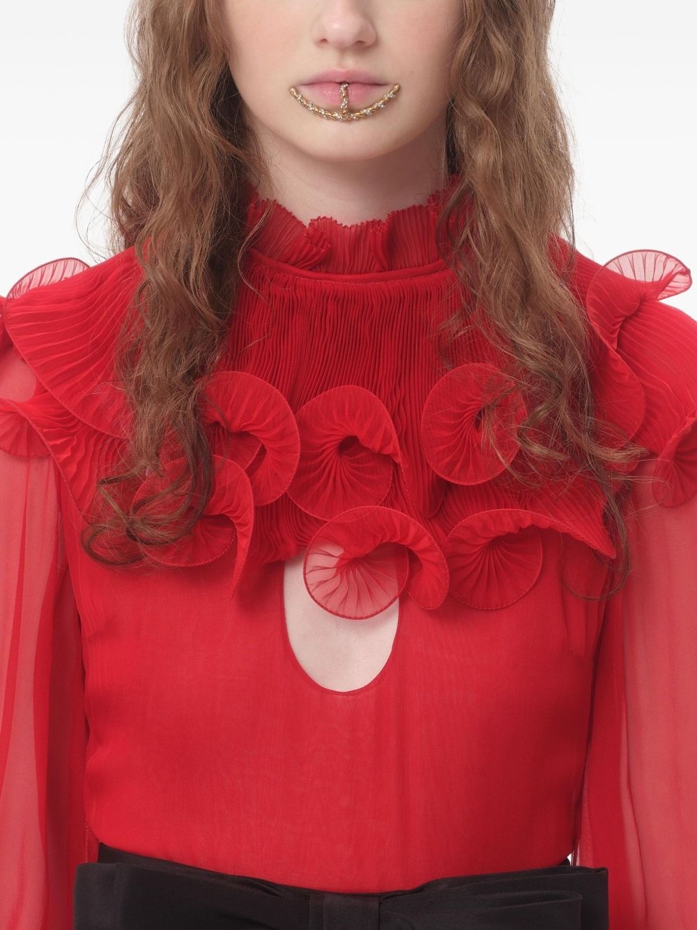 chiffon collar - 4