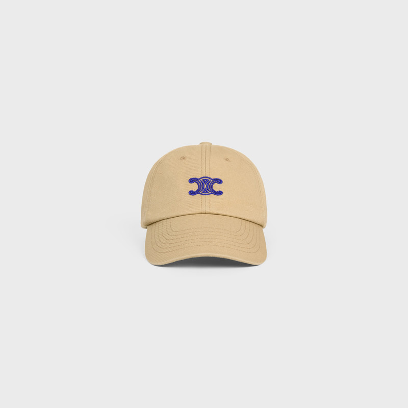 CELINE vivienne cap IN cotton twill outlook