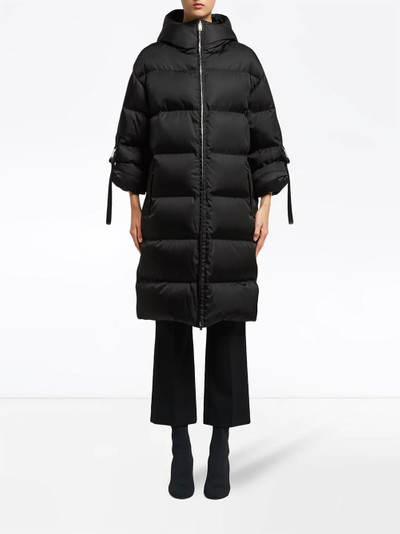 Prada Nylon midi puffer jacket outlook