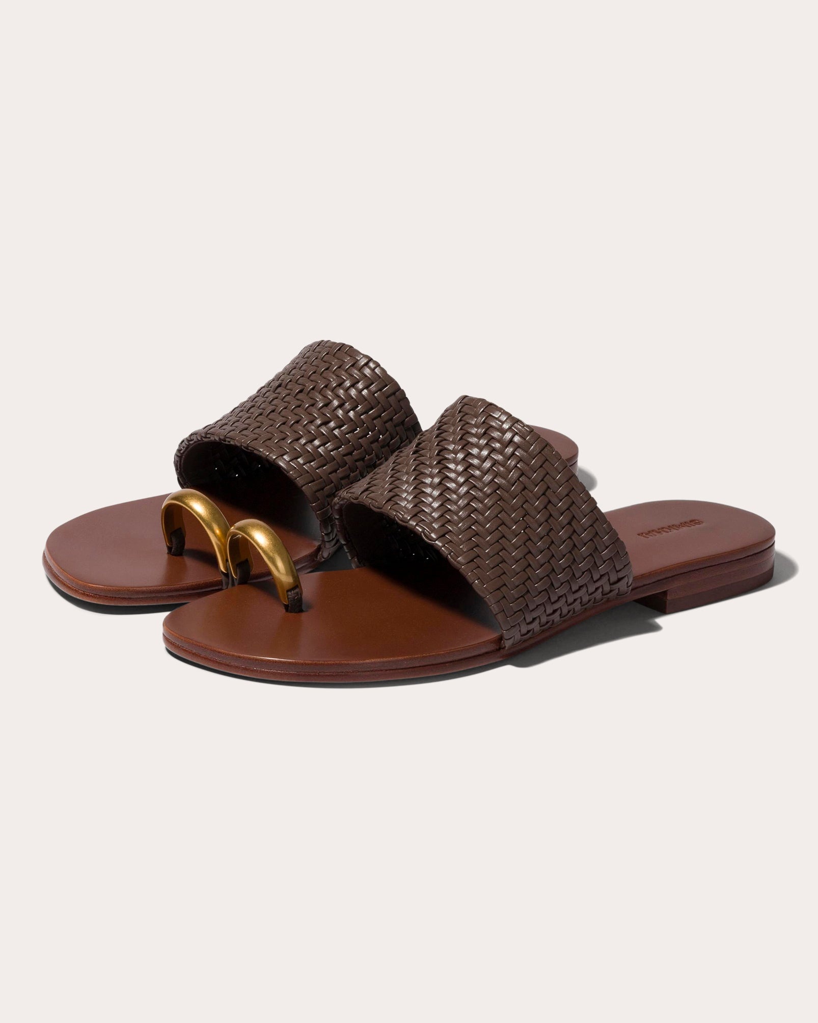 Ariana Woven Faux-Leather Sandal - 3