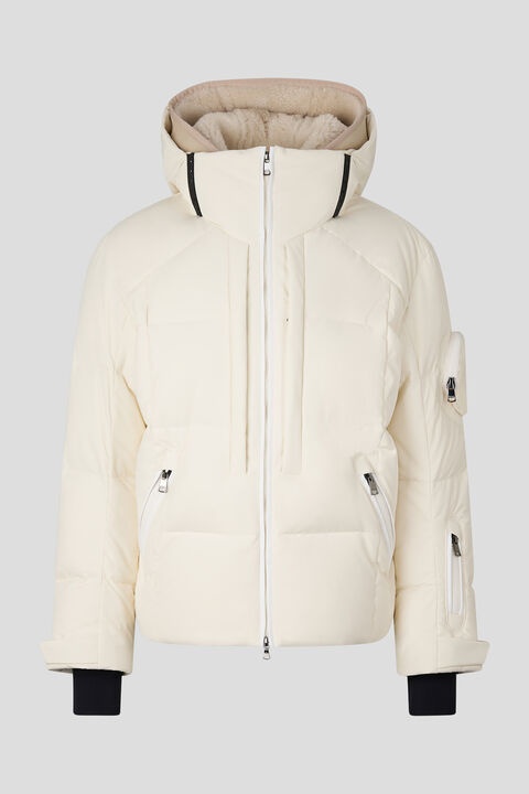Ace down ski jacket in Off-white - 1
