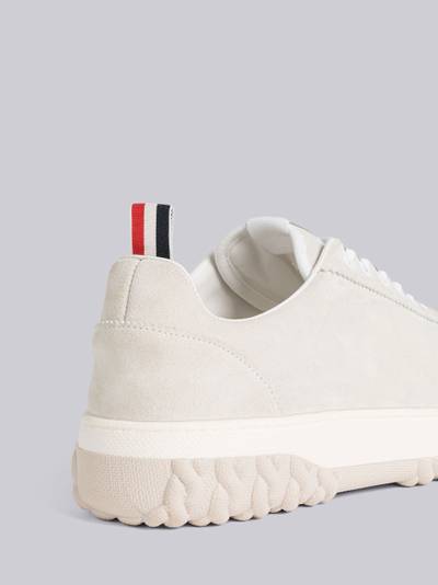 Thom Browne CALF SUEDE CABLE KNIT SOLE FIELD SHOE outlook