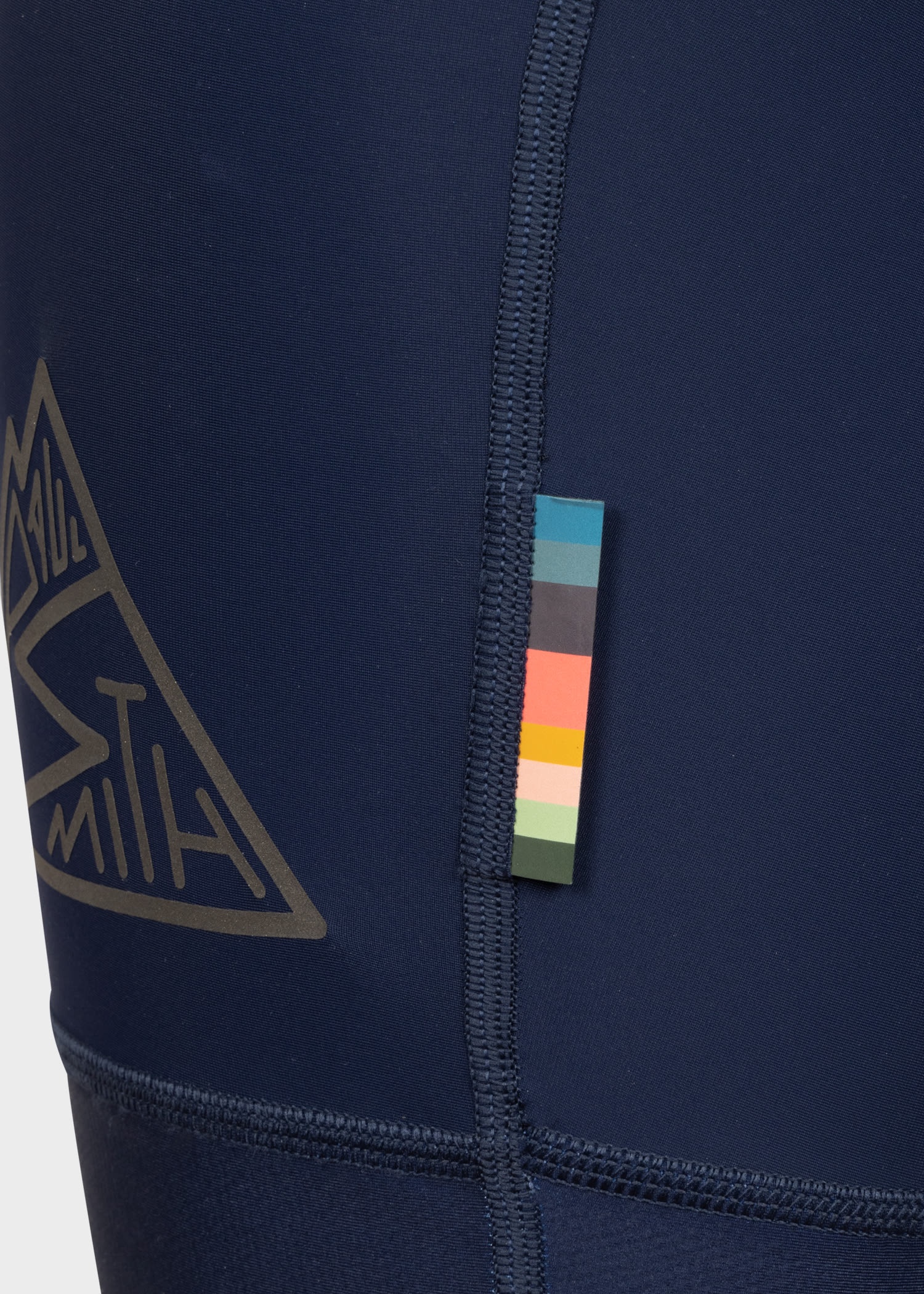 'Abstract Landscape' Cycling Bib Shorts - 4
