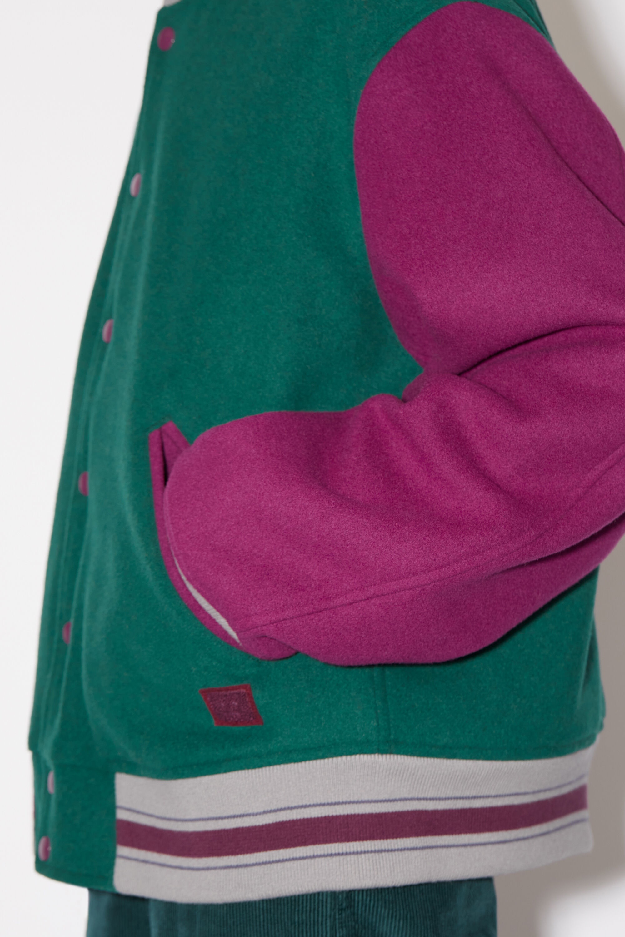 Varsity jacket - Night green - 5