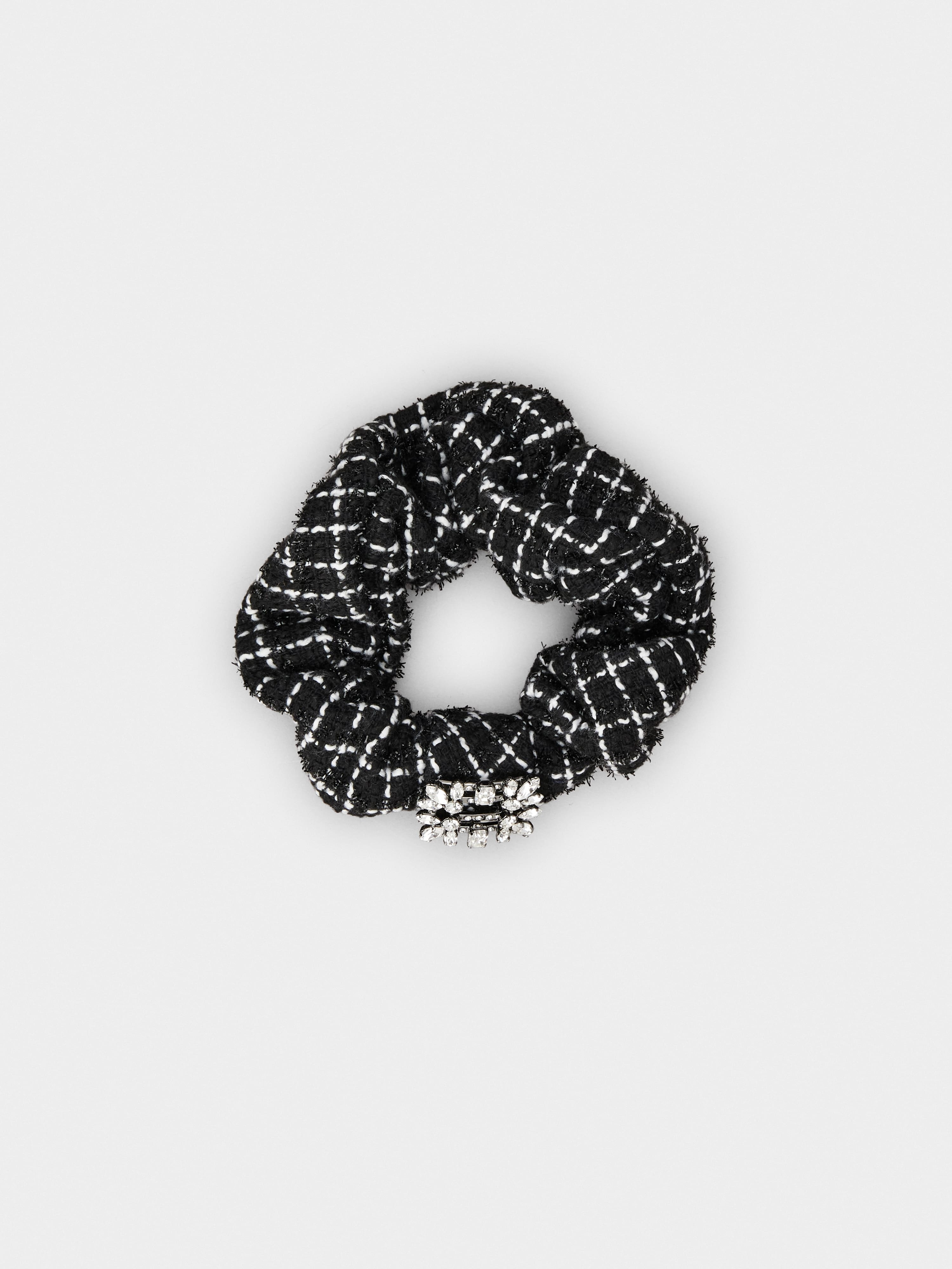 Broche Vivier Scrunchie in tweed - 1