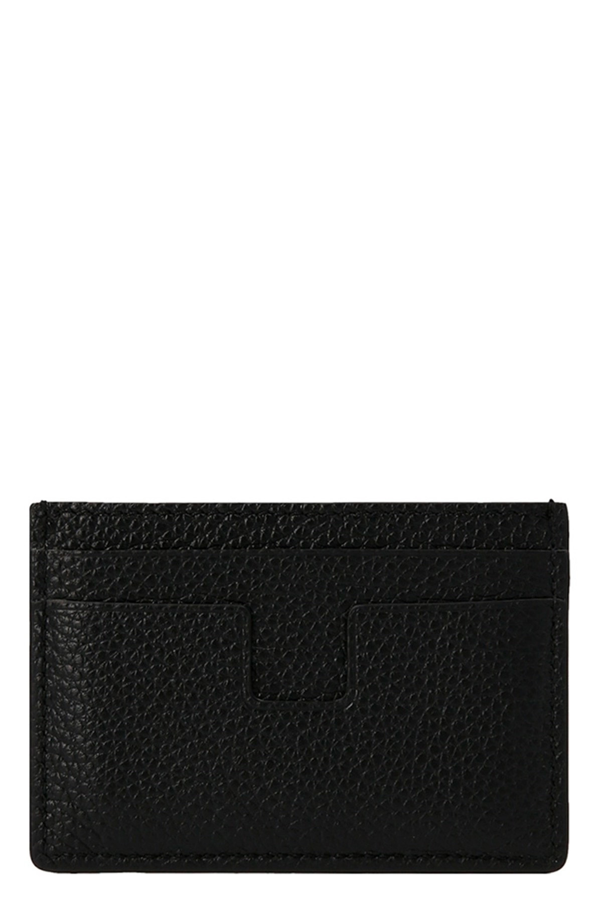 Logo leather card holder - 2