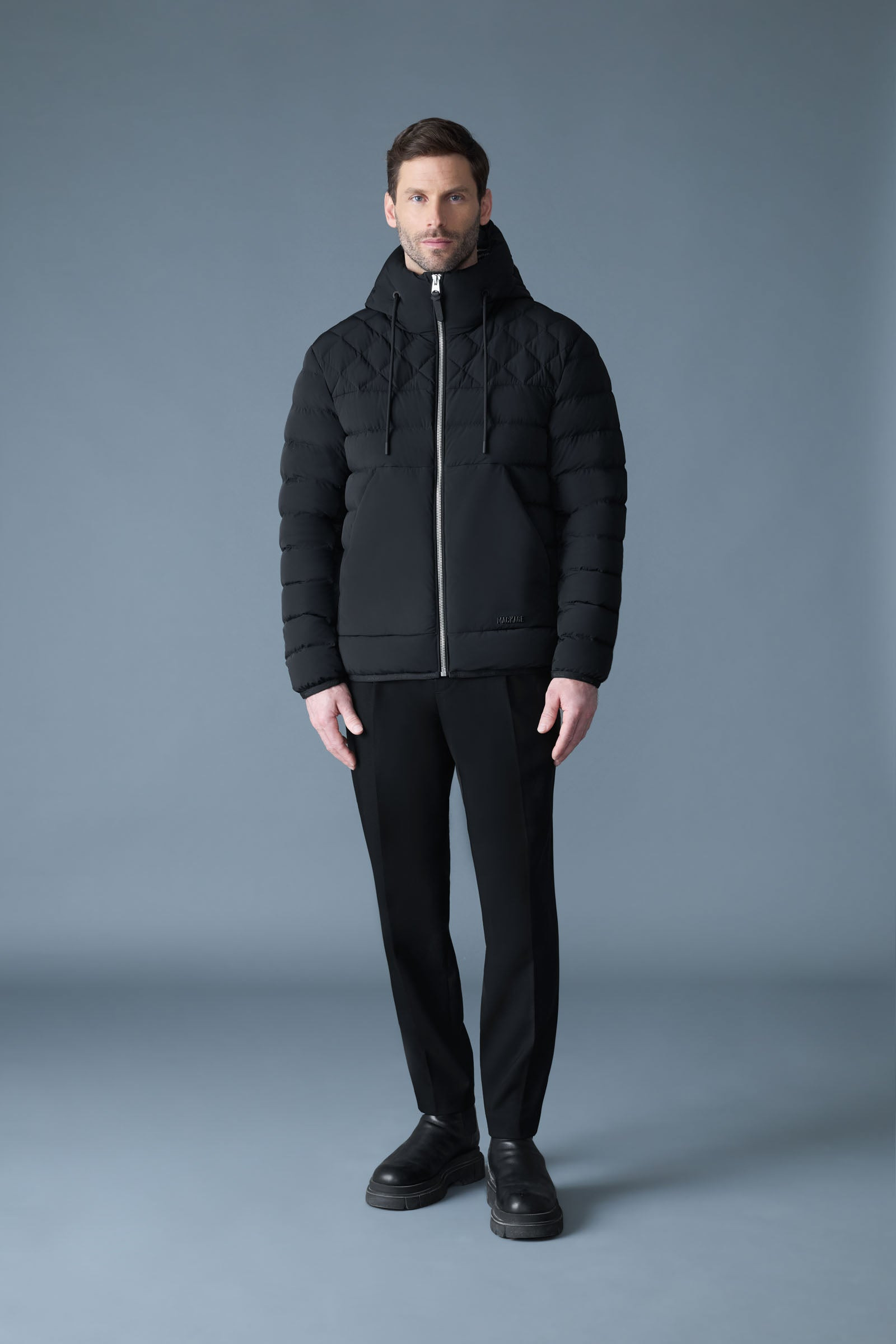 BERGEN Quilted Down Hooded Jacket - 2