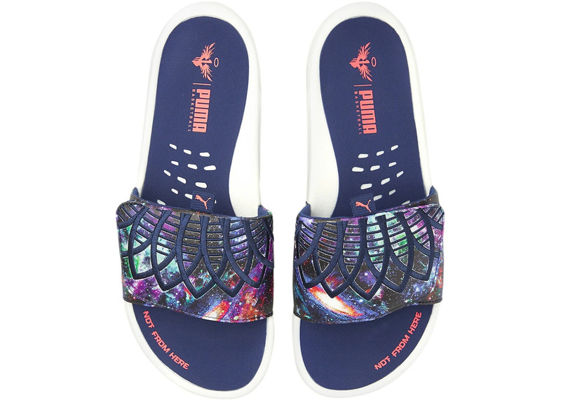 PUMA Puma LaMelo Ball Nitrocat V Slide Galaxy outlook