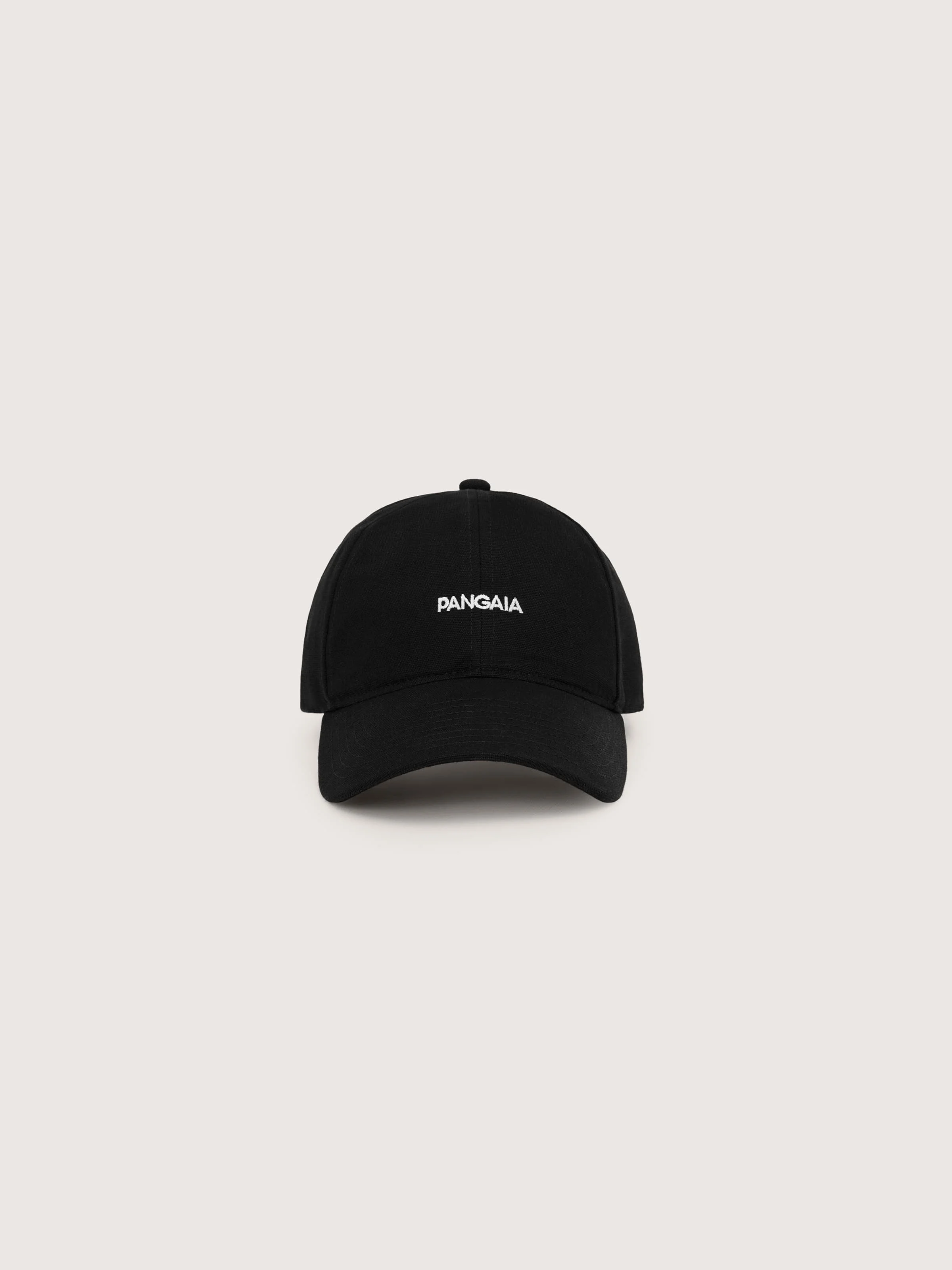 Organic Cotton Cap Pangaia Logo - Black - 1