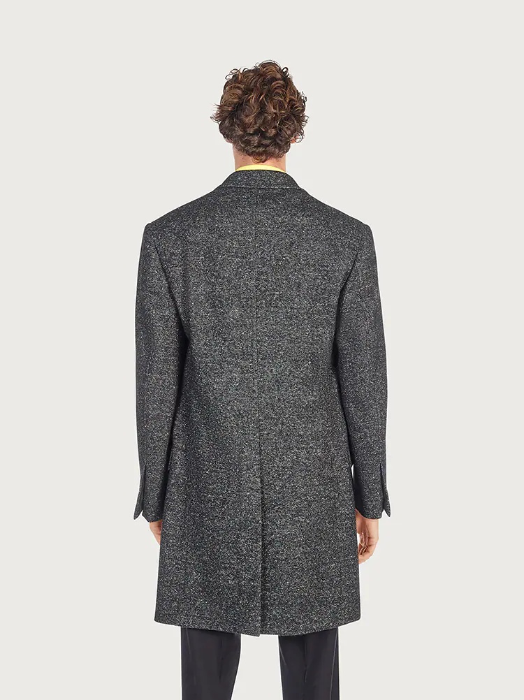 SINGLE BREASTED COAT - 4