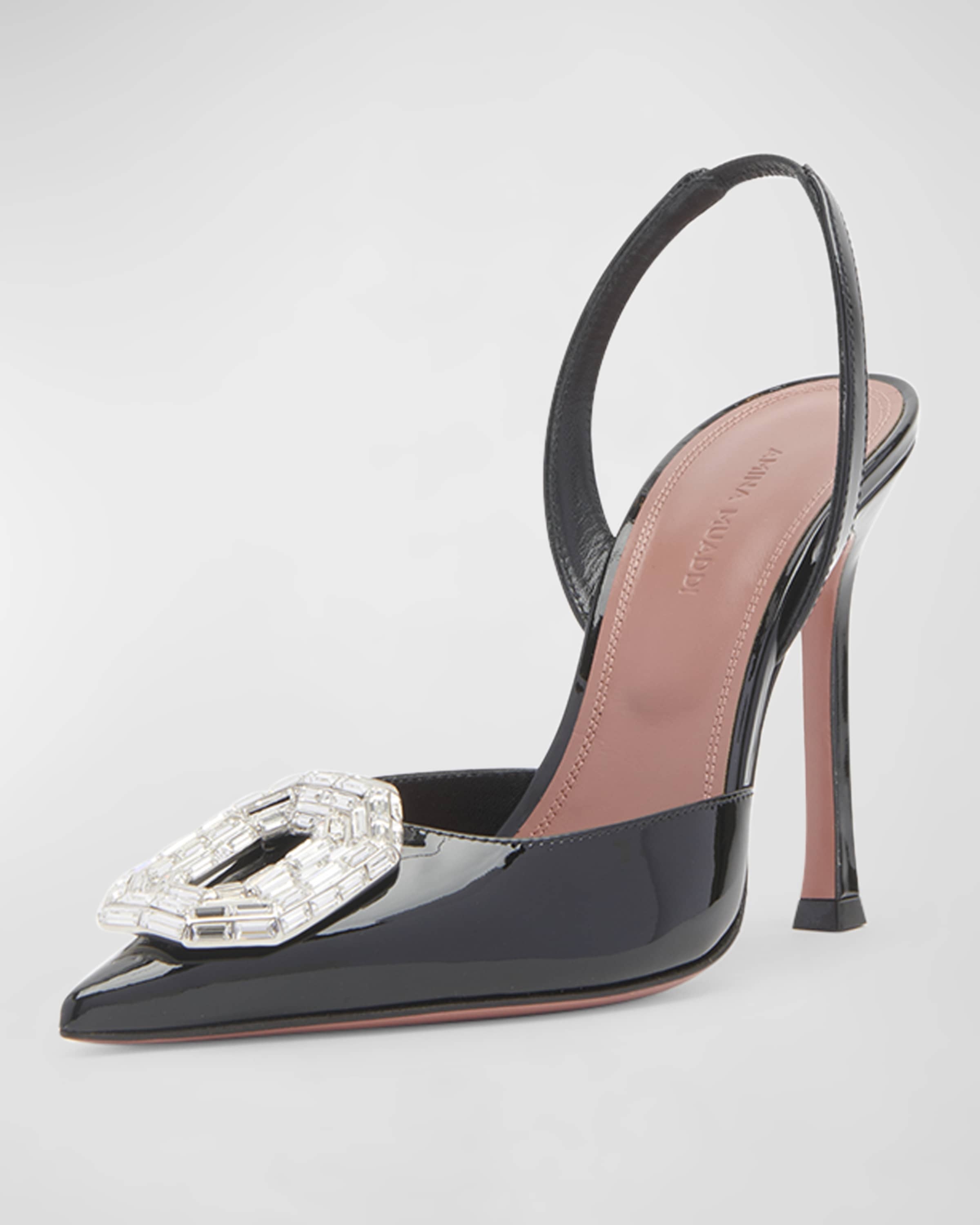 Camelia Ombre Patent Halter Pumps - 4