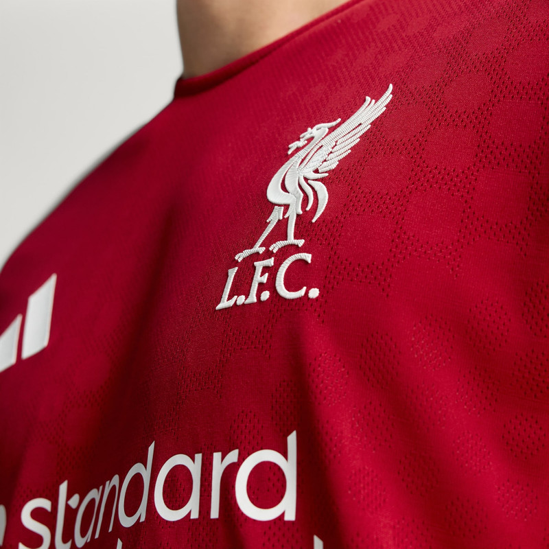 Liverpool FC 25/26 Long Sleeve Home Authentic Jersey 5