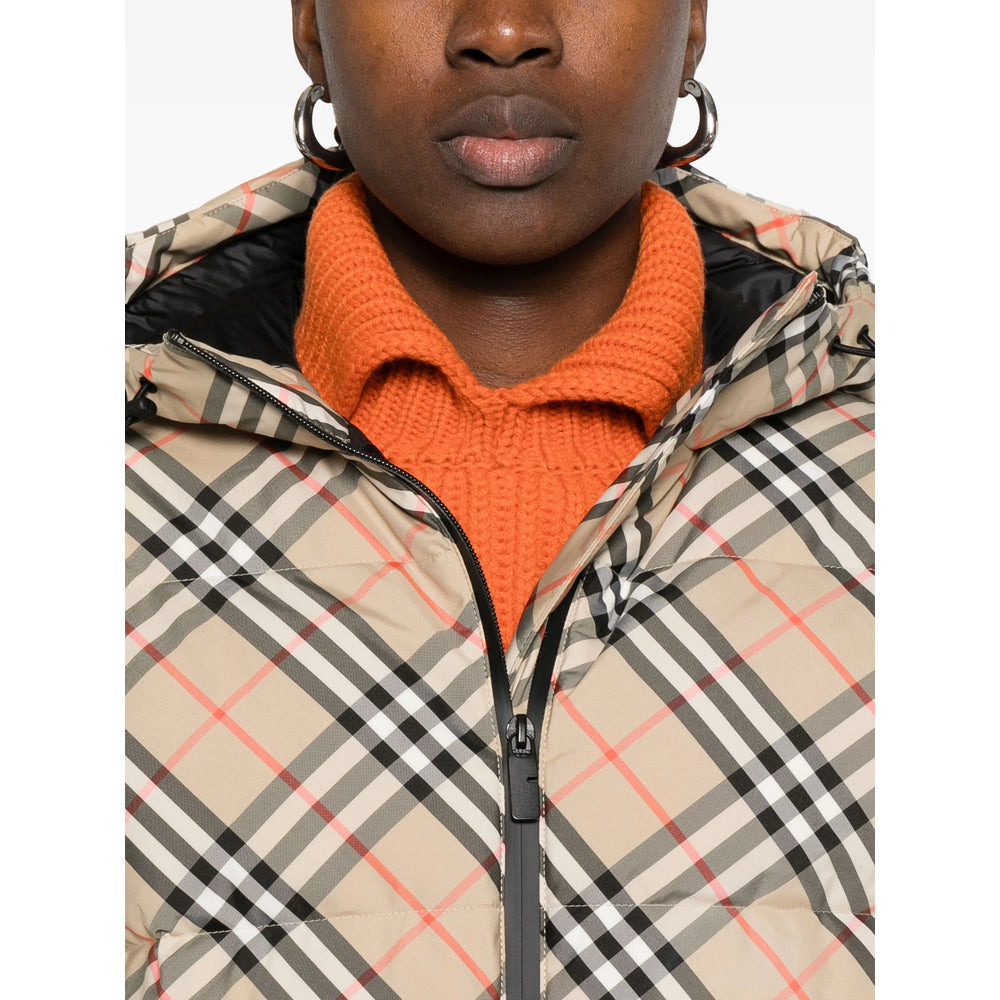 Burberry Neutrals Jackets - Puffer Jackets Women - 3