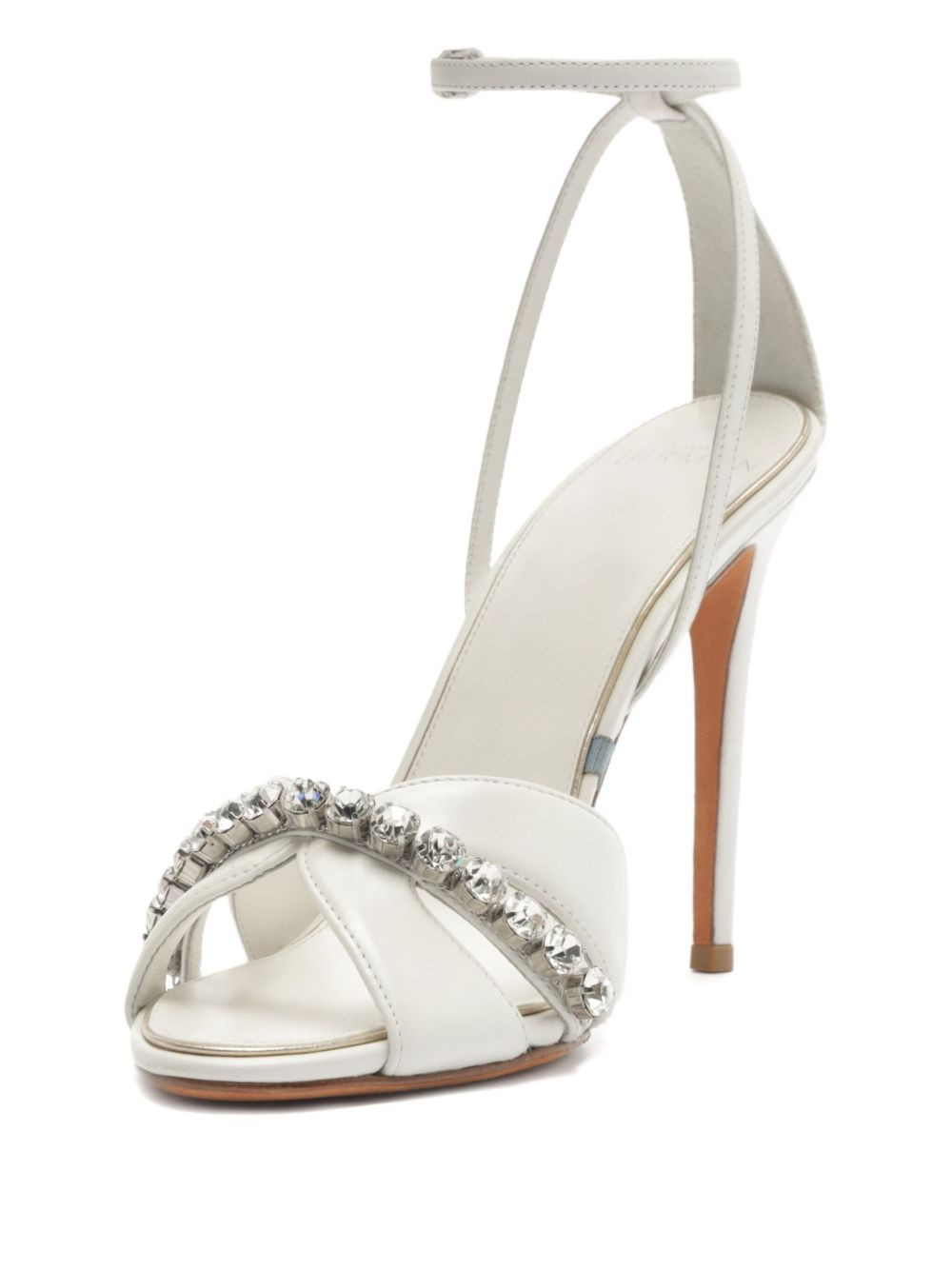 100mm Georgina heeled sandals - 6