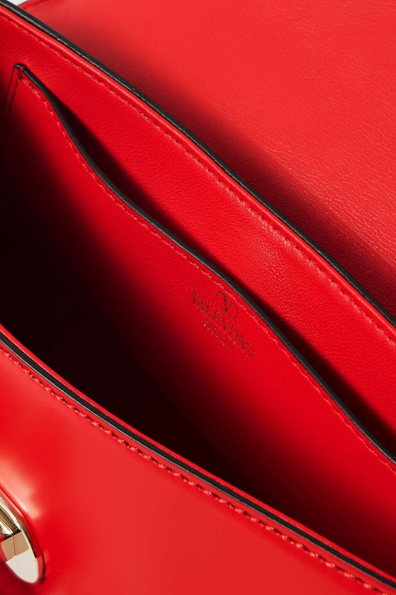 Rockstud leather shoulder bag 5
