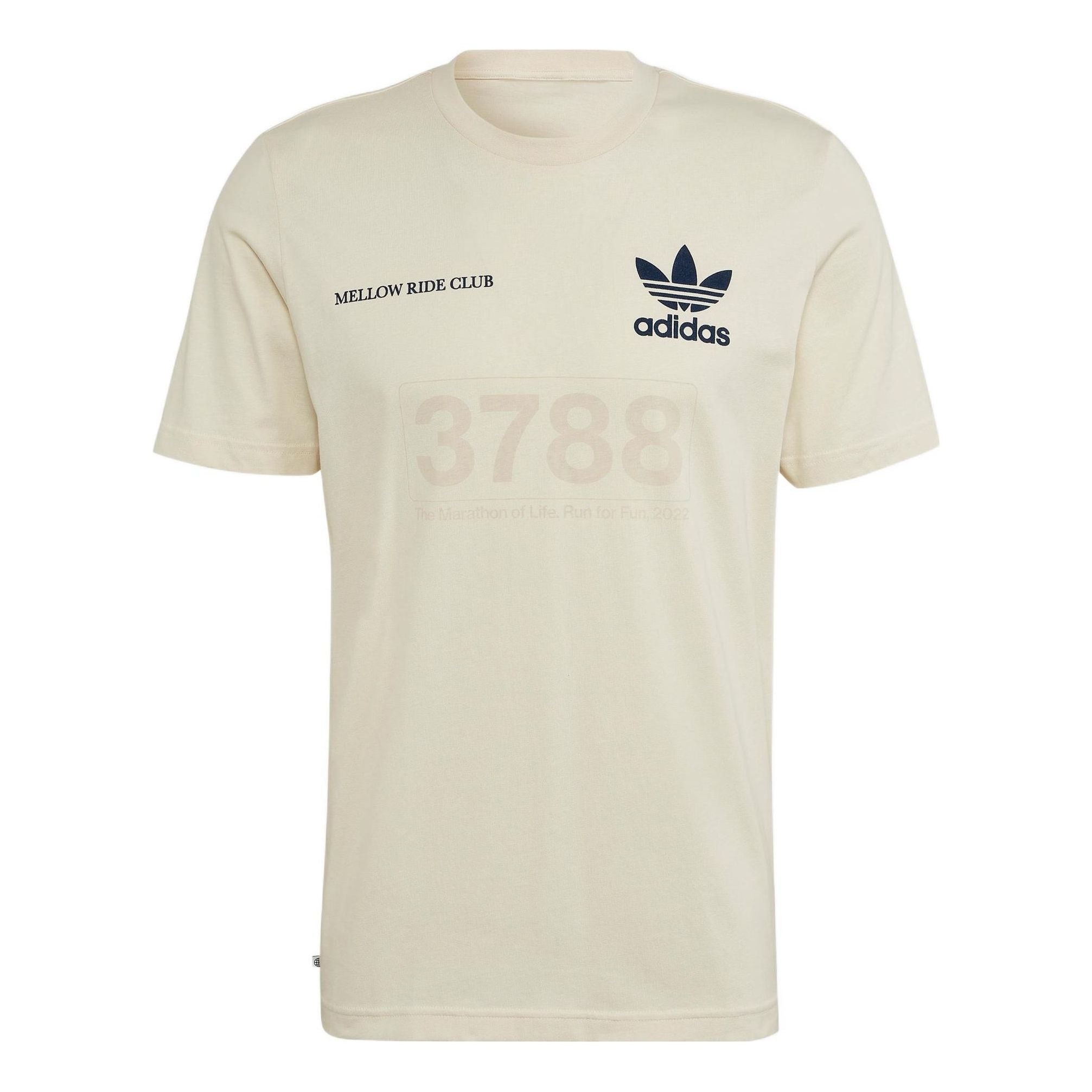 adidas Men's adidas originals Mrc Tee Brand Logo Printing Round