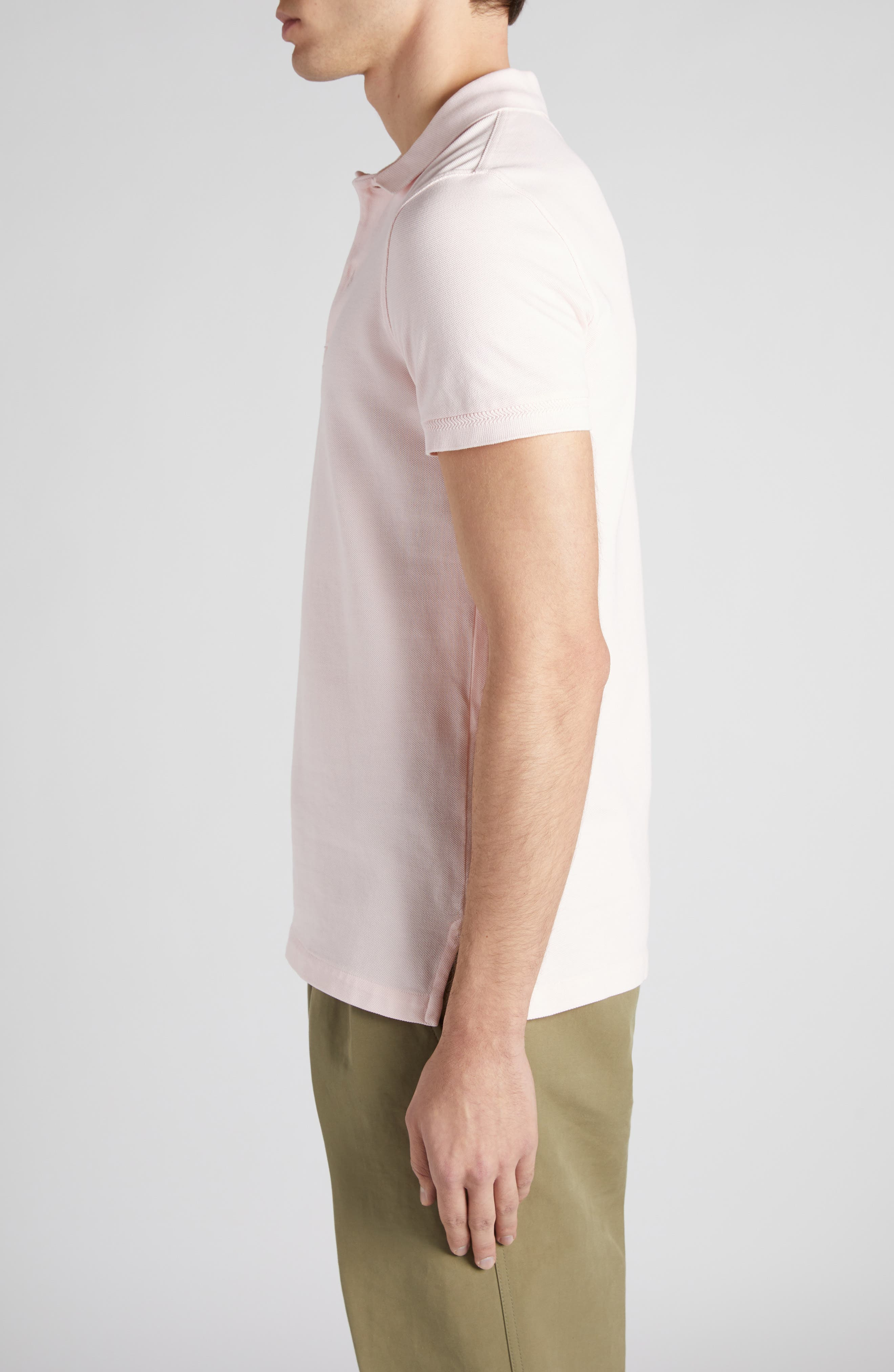 Short Sleeve Cotton Piqué Polo - 4