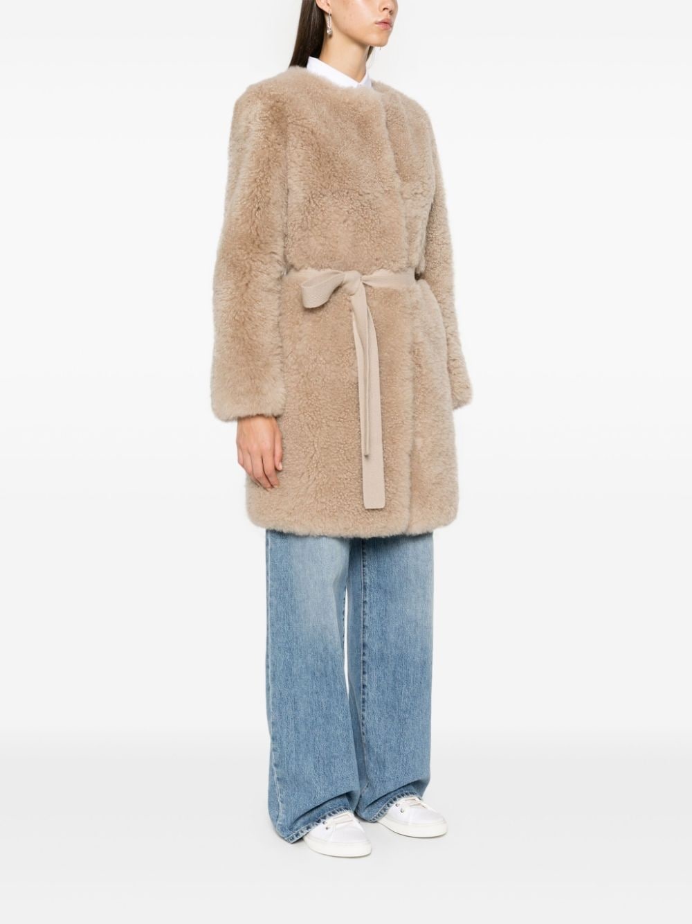 shearling coat - 3