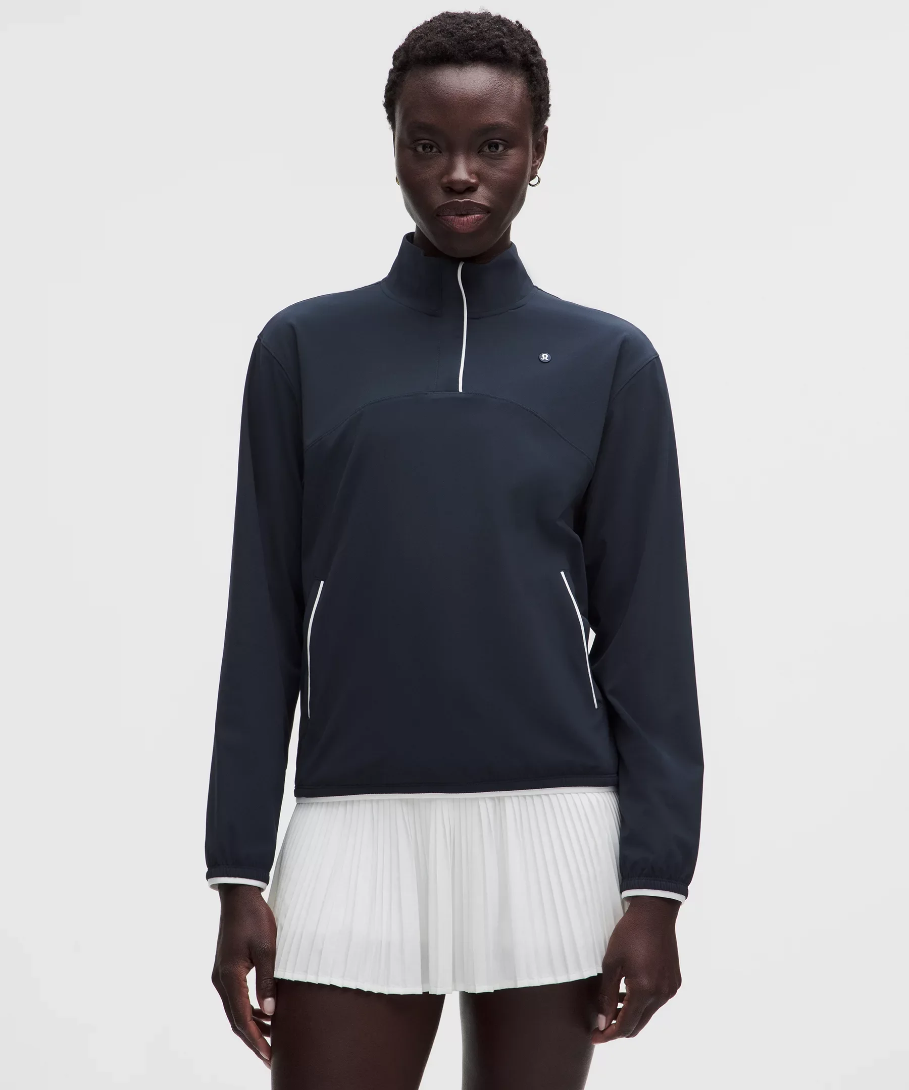 UV-Protective Lightweight Half Zip - 1