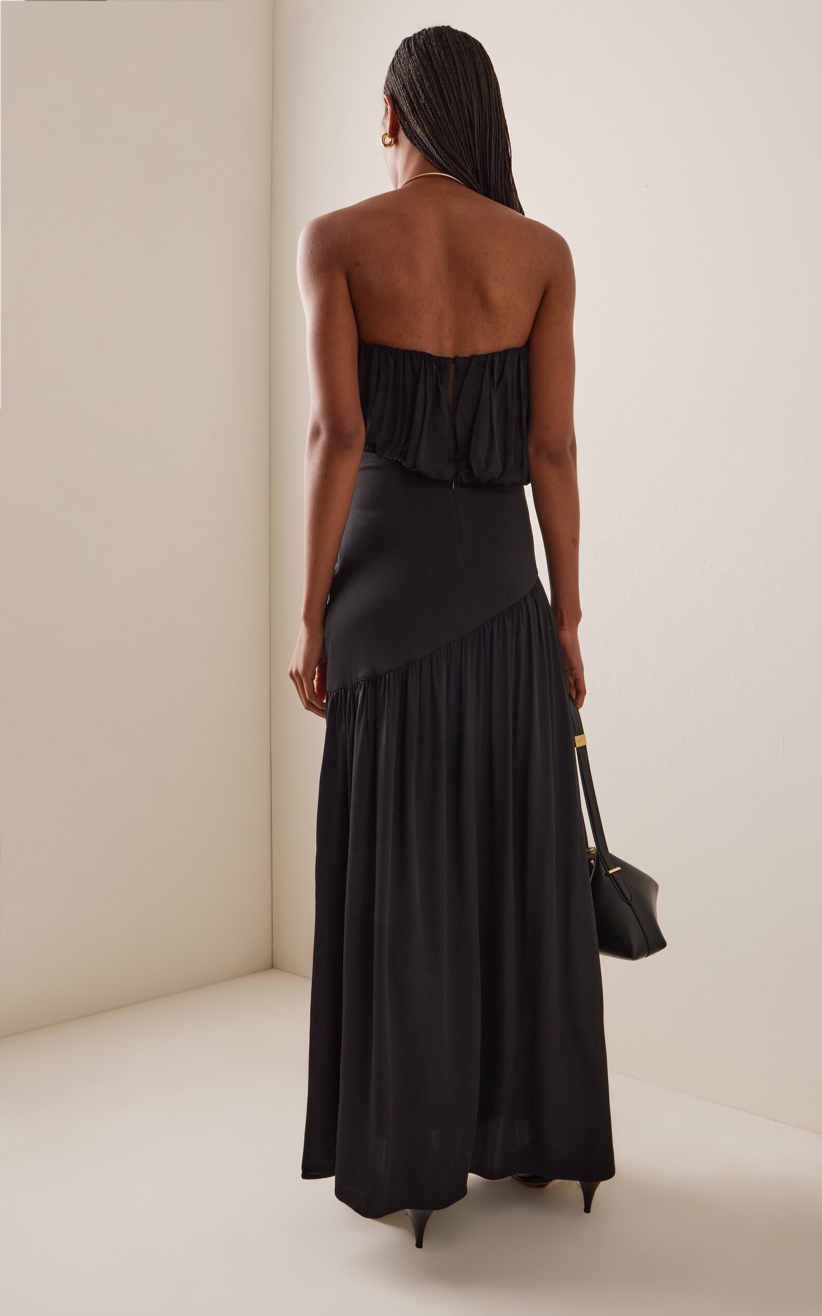 Seraphic Strapless Maxi Dress black - 4