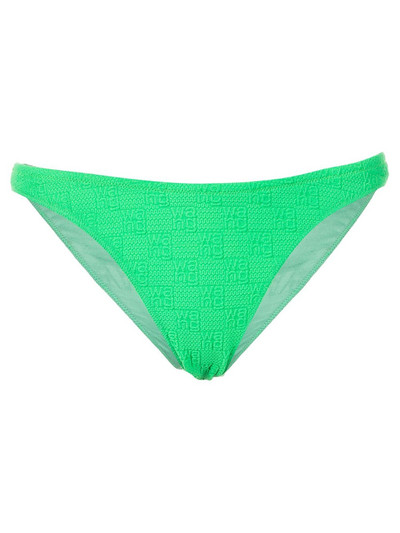 alexanderwang.t Textured Logo Bikini Bottom Neon Kelly outlook