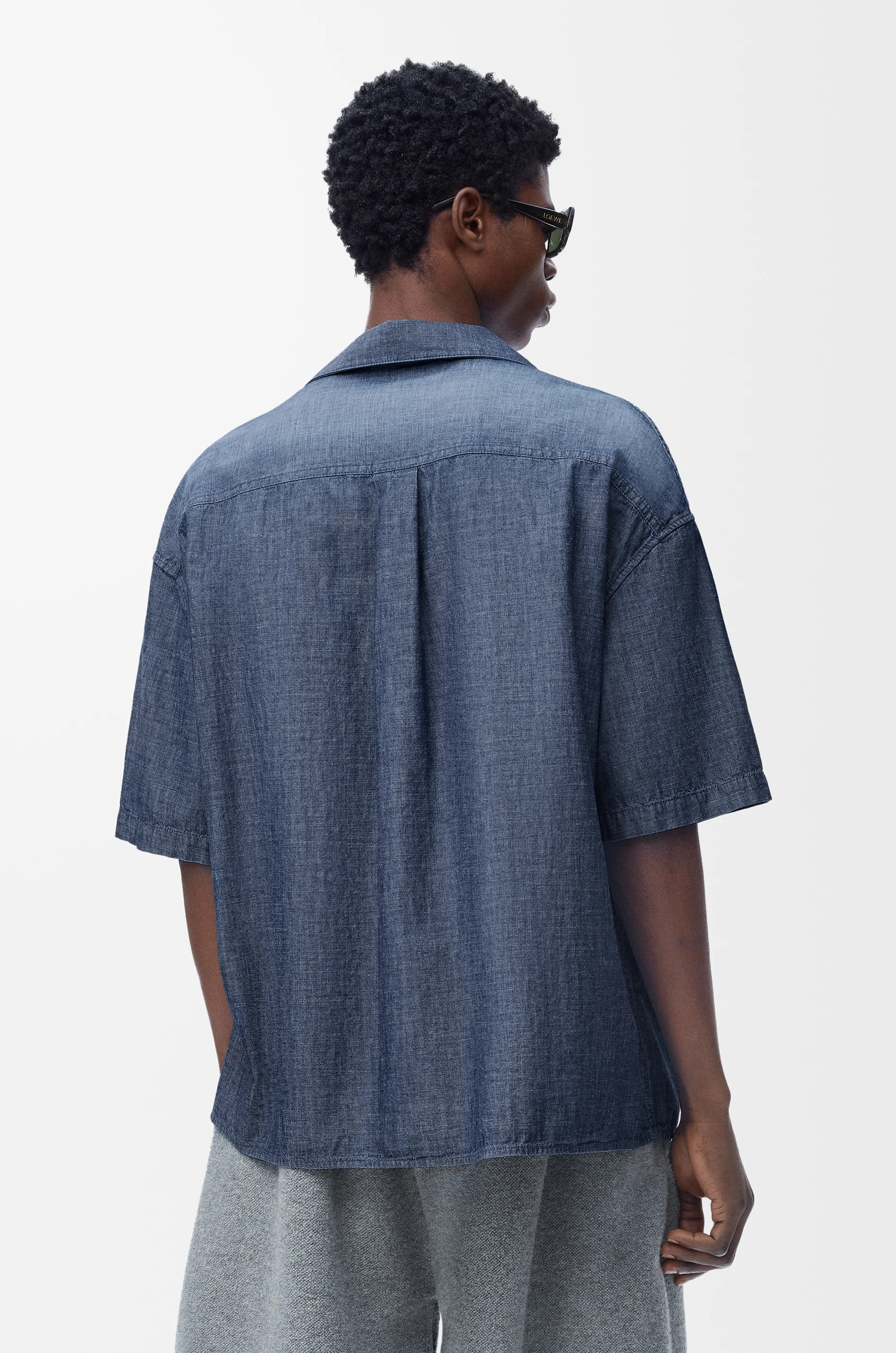 Short sleeve shirt in cotton - 4
