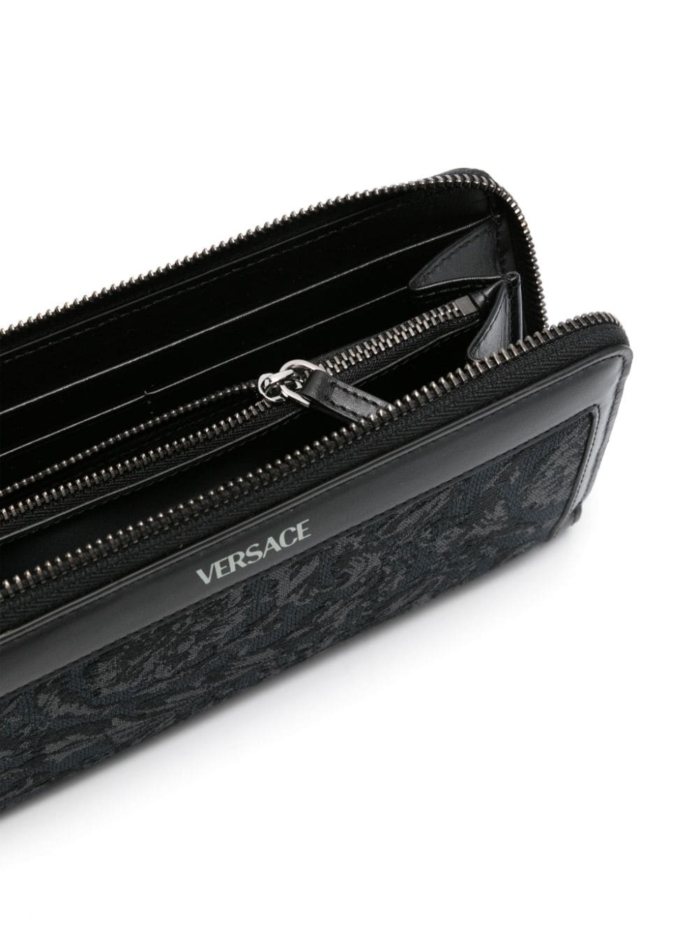 Barocco jacquard wallet - 3