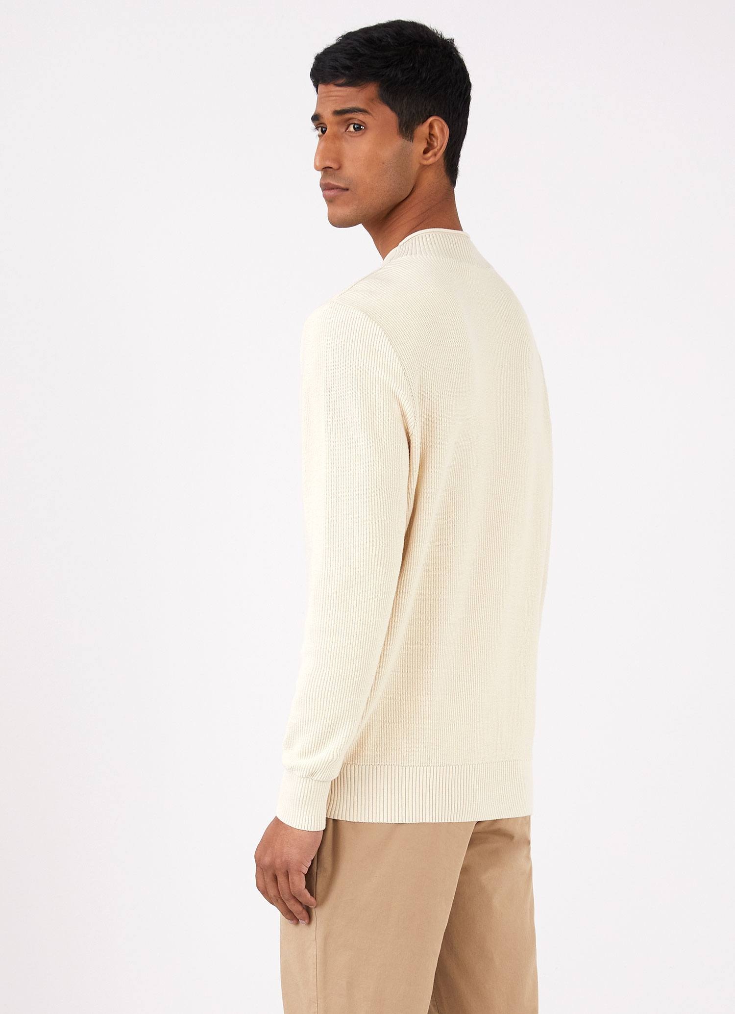Cotton Fisherman Jumper - 4