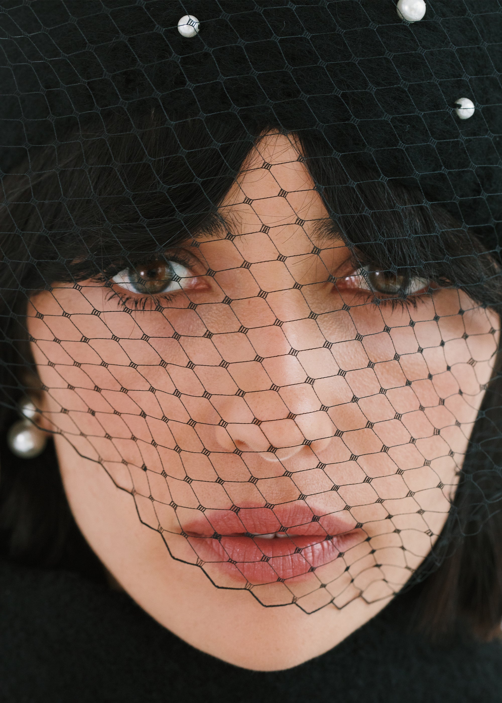 Pearl Voilette Beret - 3
