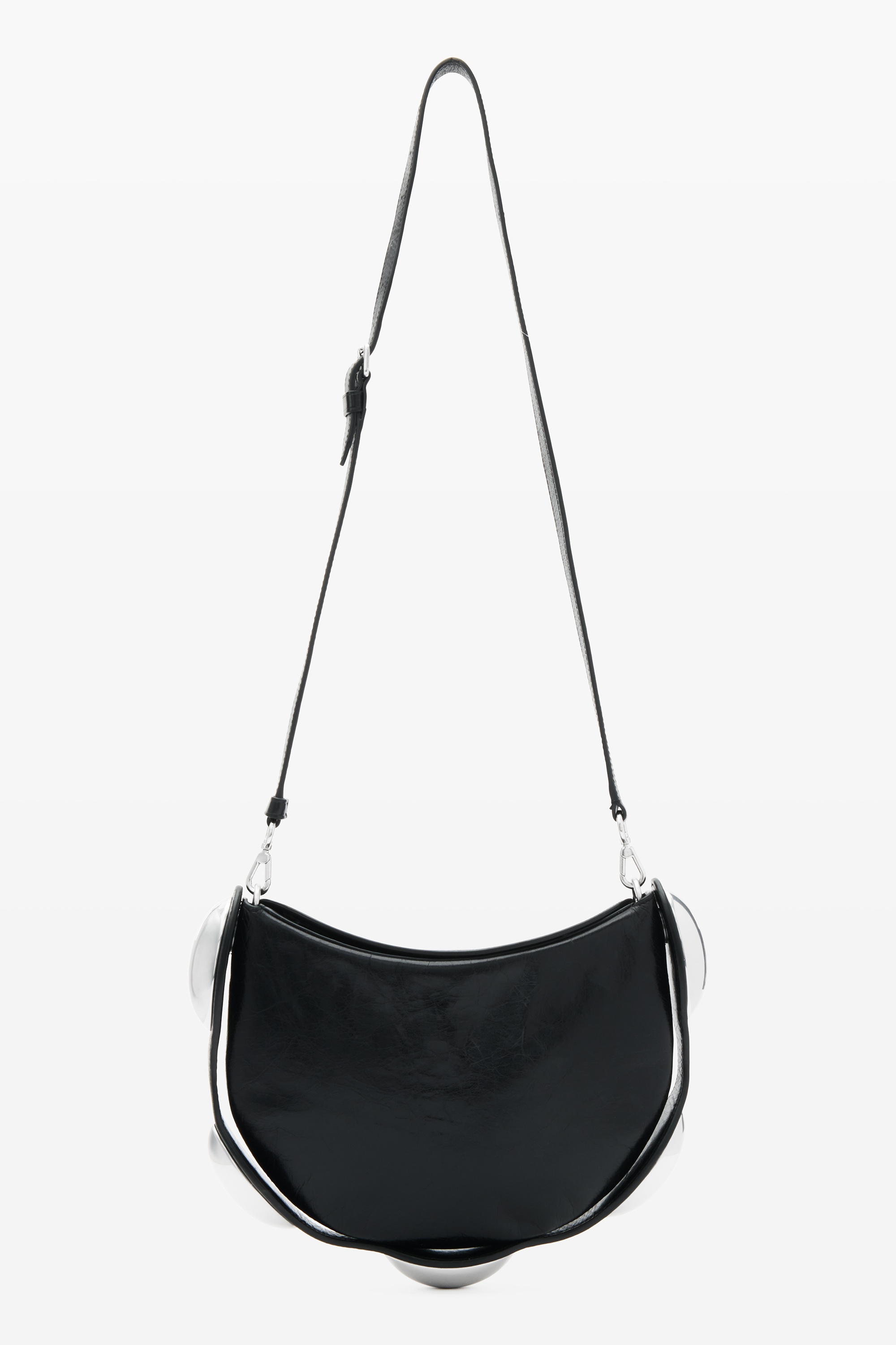 Alexander Wang dome multi carry bag in crackle patent leather 