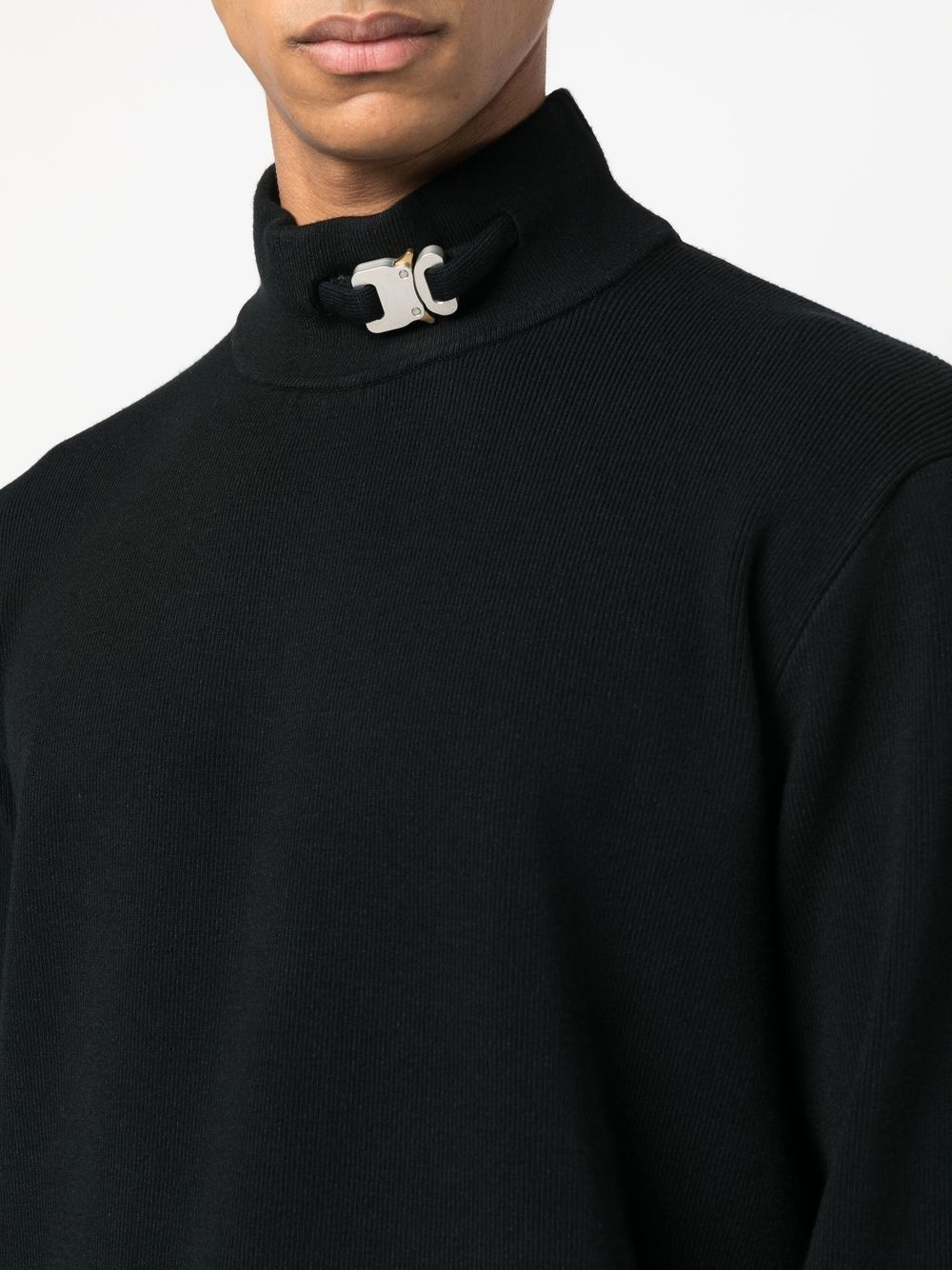 roll-neck long-sleeve jumper - 5